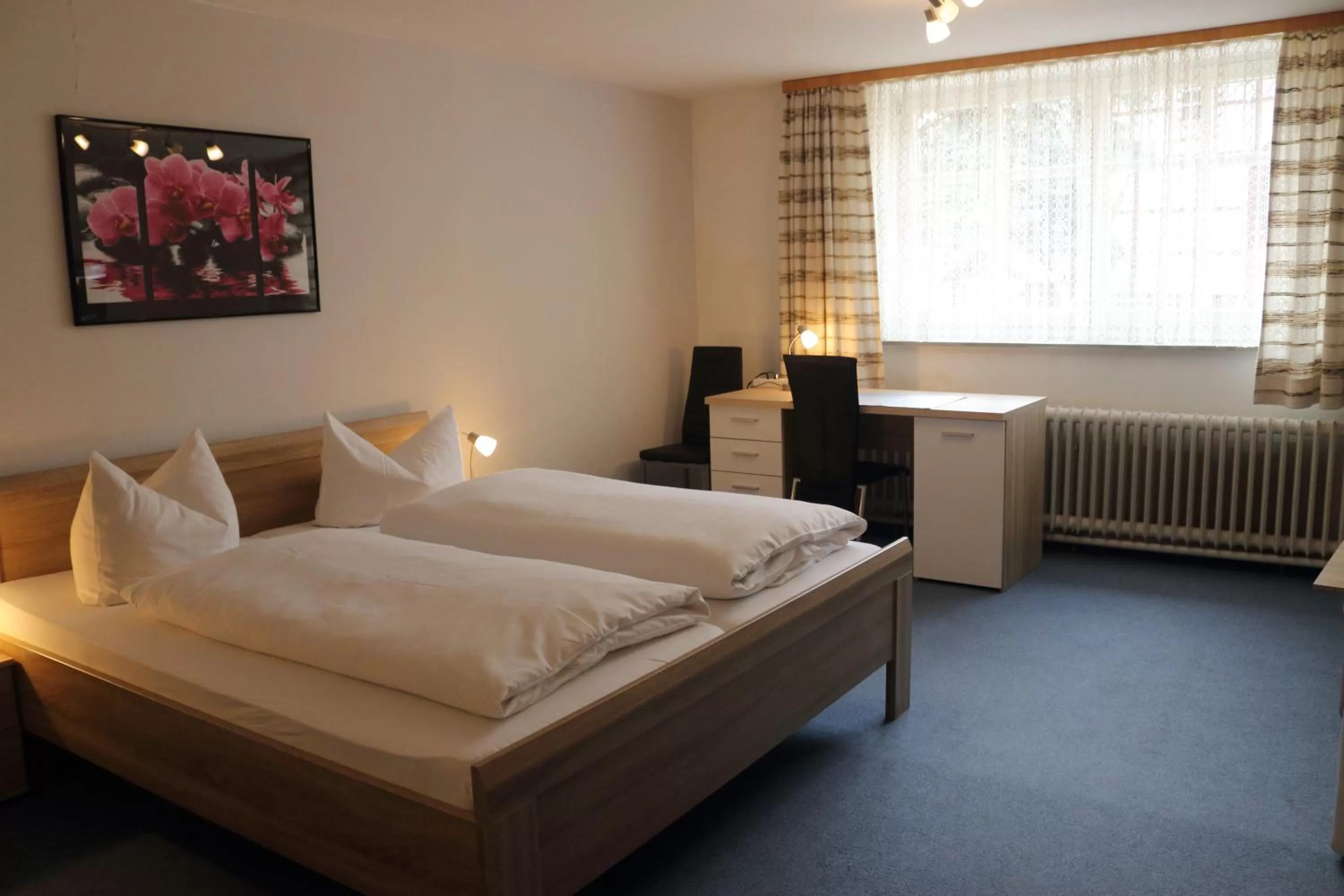 Decorative detail, Bed in Hotel-Restaurant Johanneshof