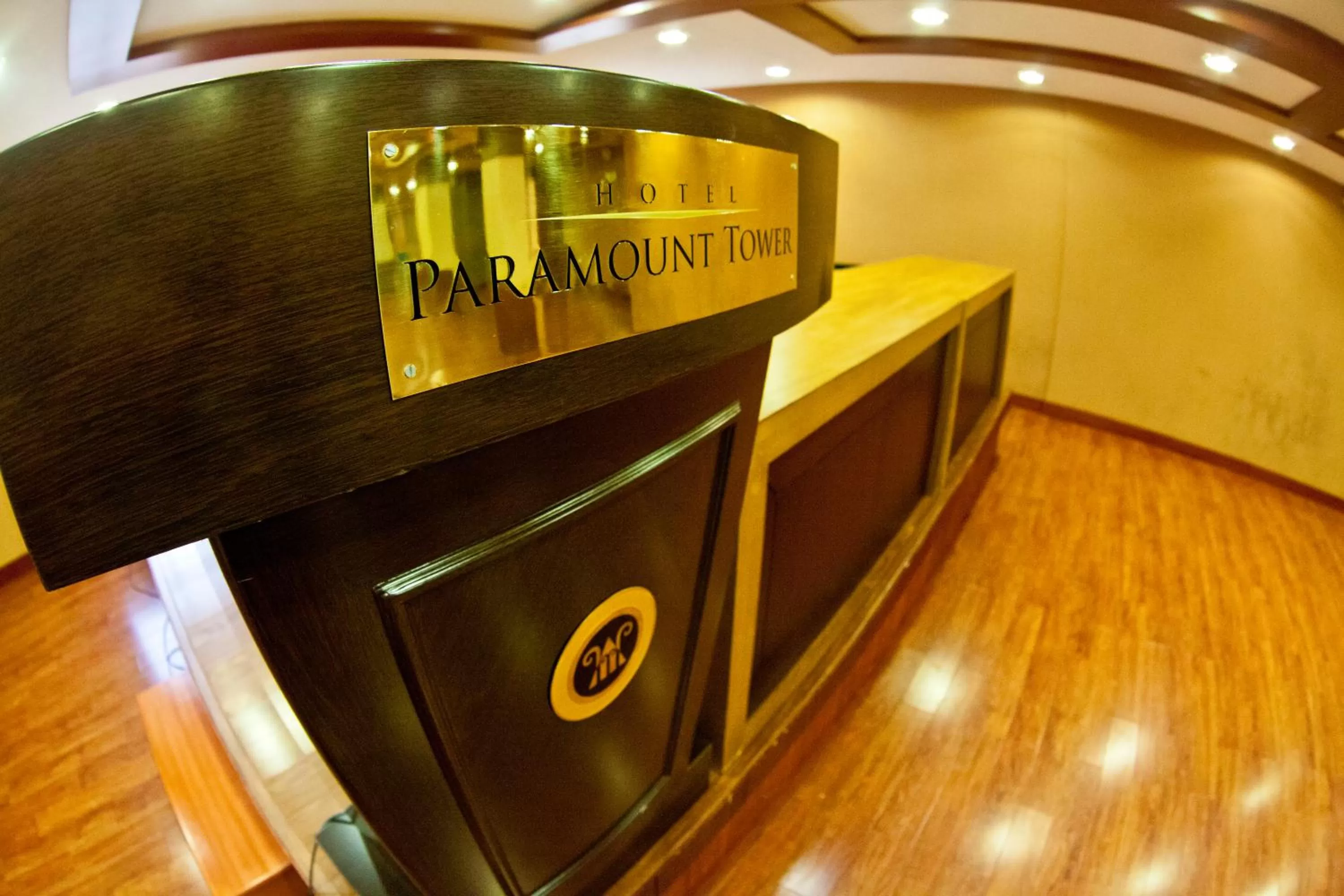 Lobby or reception in Paramount Tower