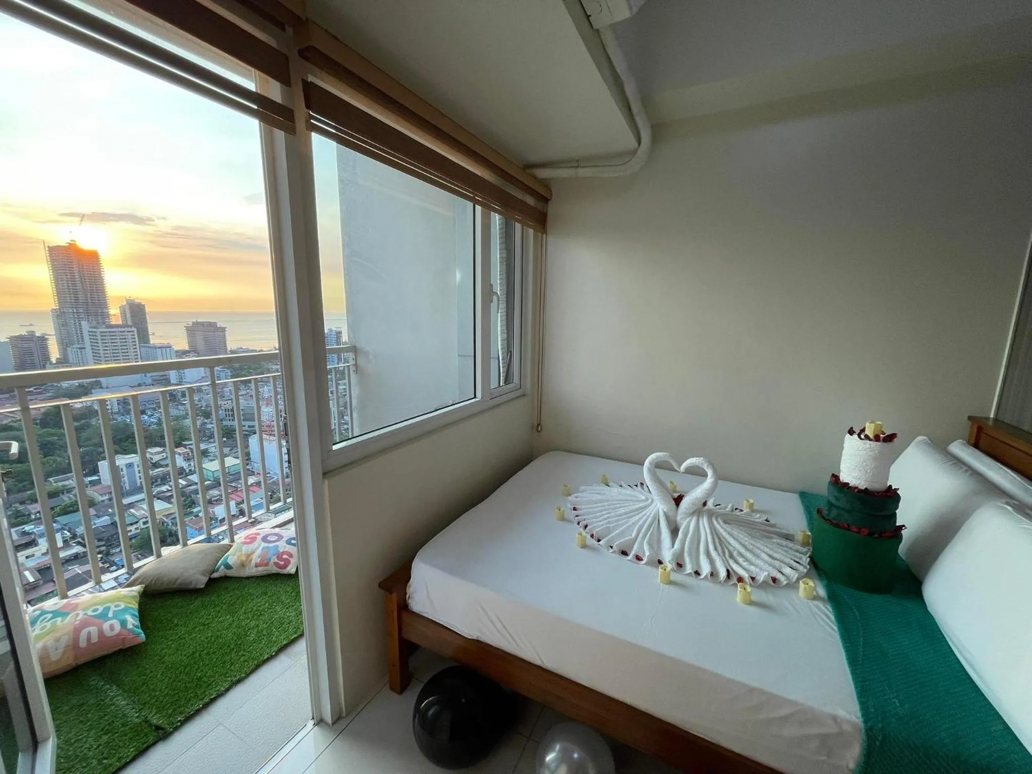 Bed in Green Residences Stays by PBYY