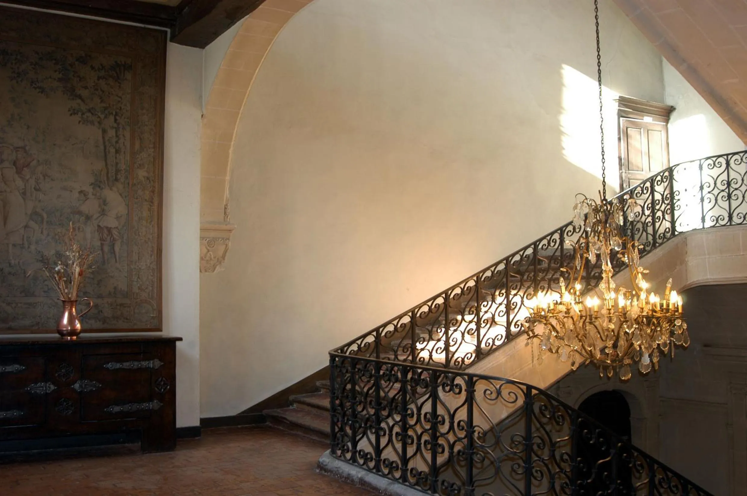 Decorative detail in Grand Hôtel de l'Abbaye