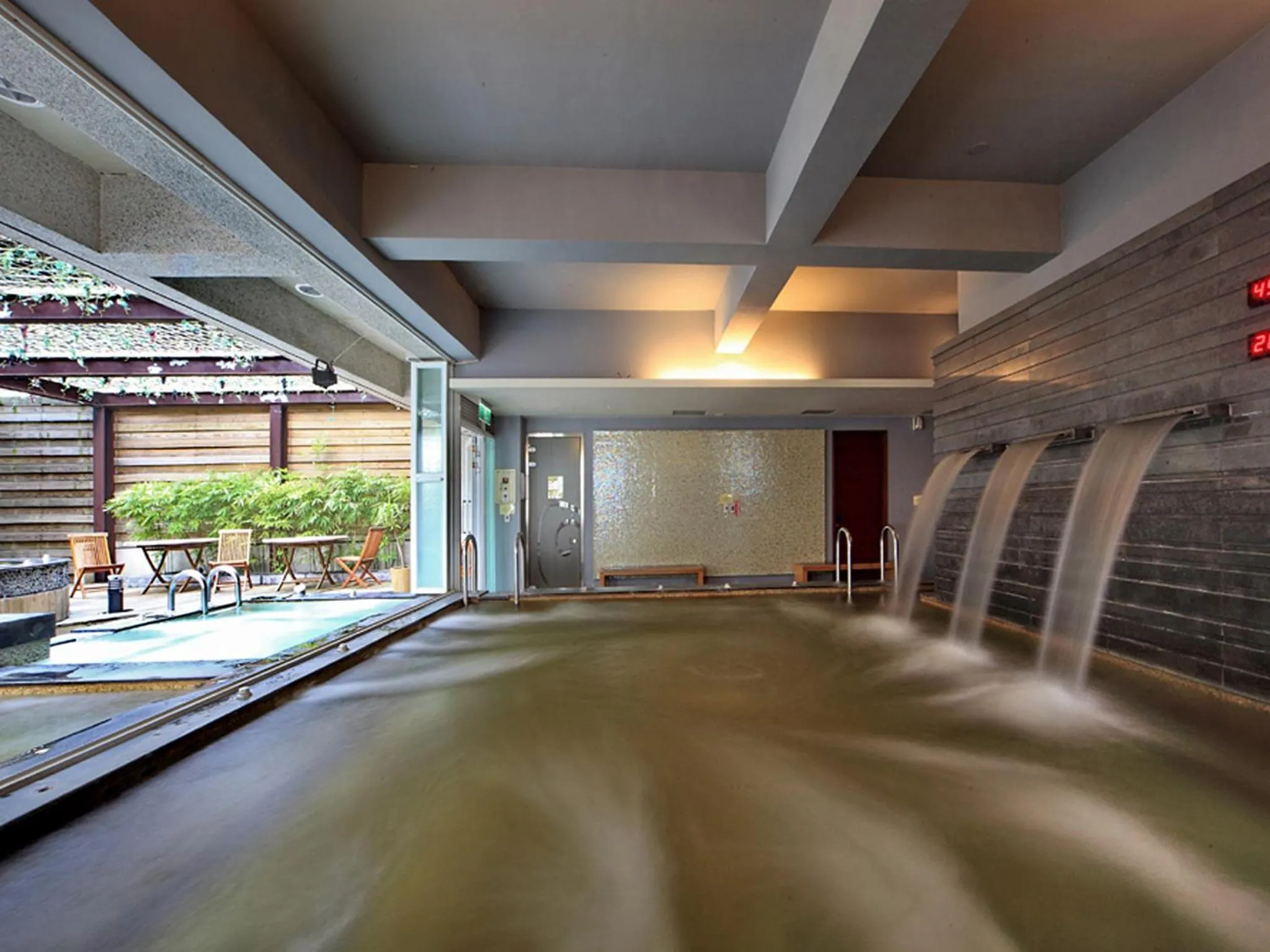 Hot Spring Bath in LIDO FORESTRY SPA RESORT