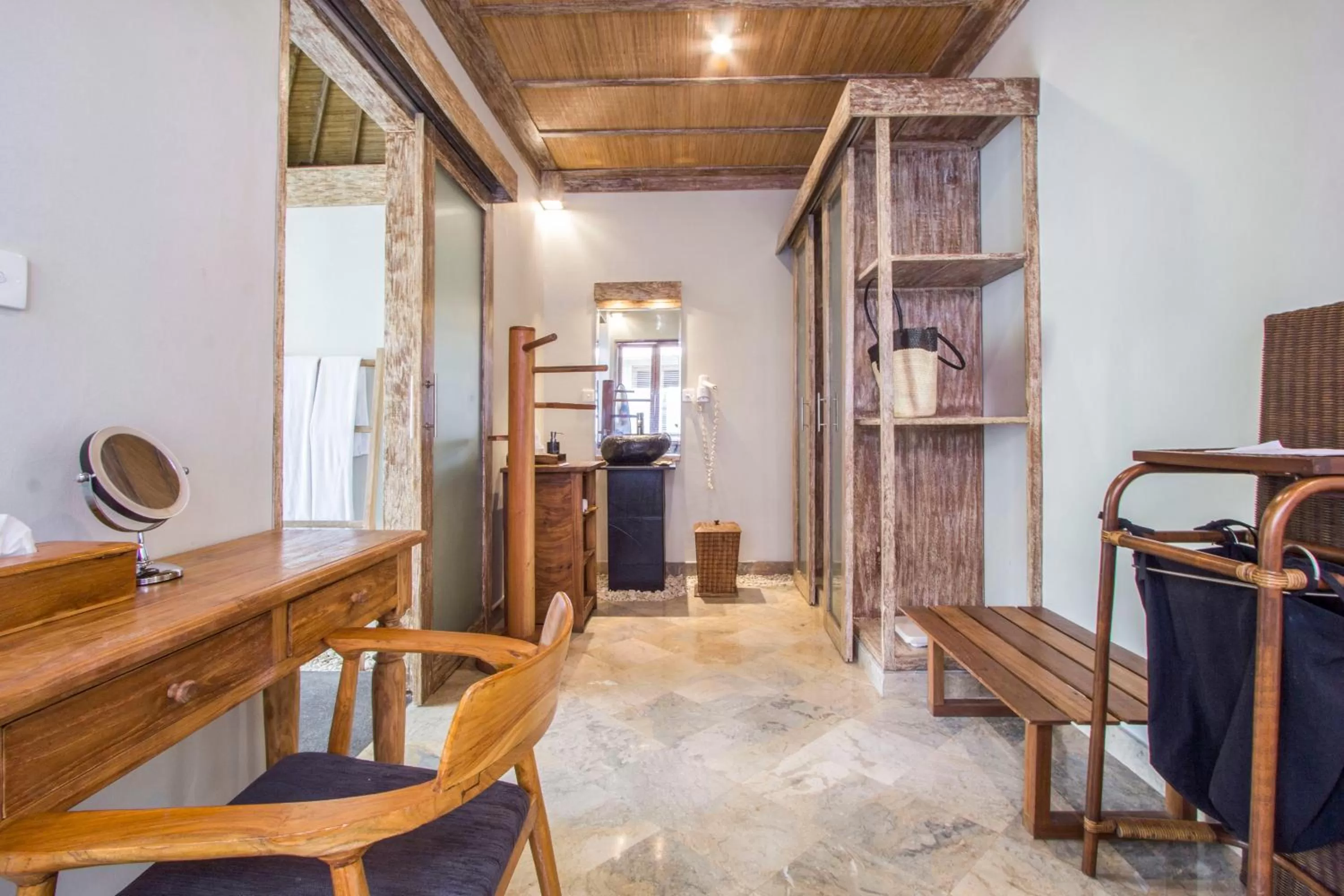 wardrobe in KajaNe Mua at Ubud Bali