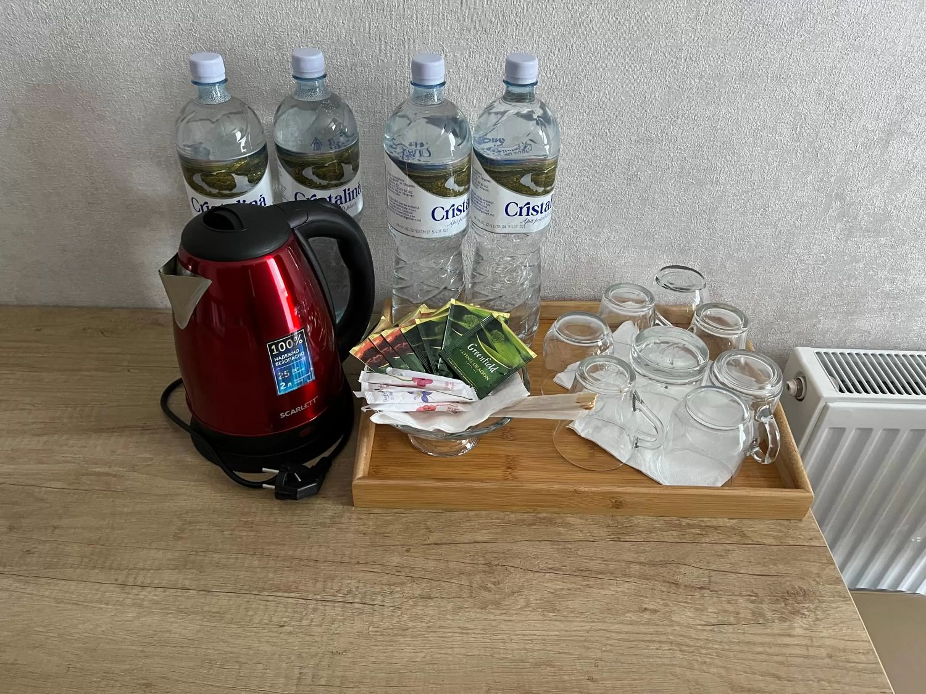 Coffee/tea facilities in Elite Hotel