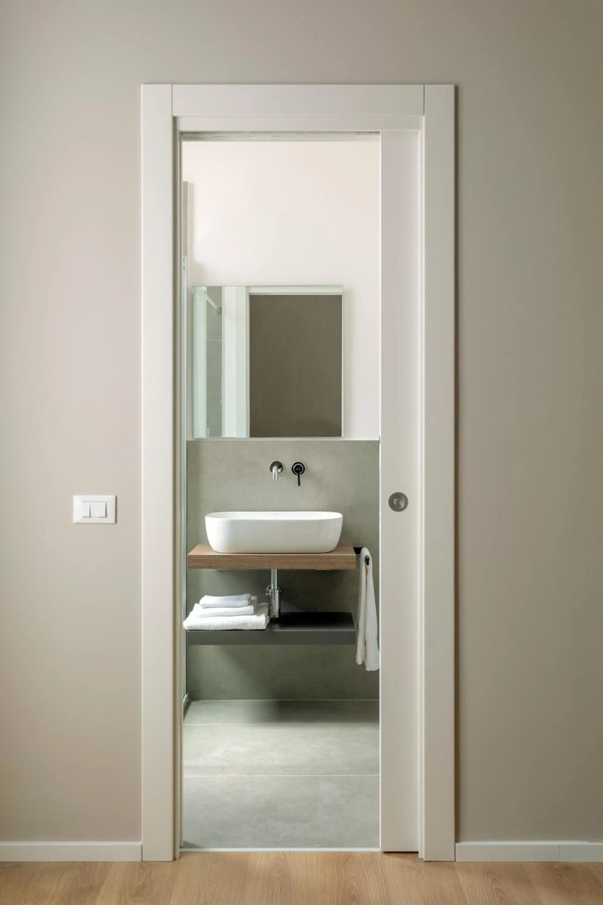 Bathroom in Mori's b&b