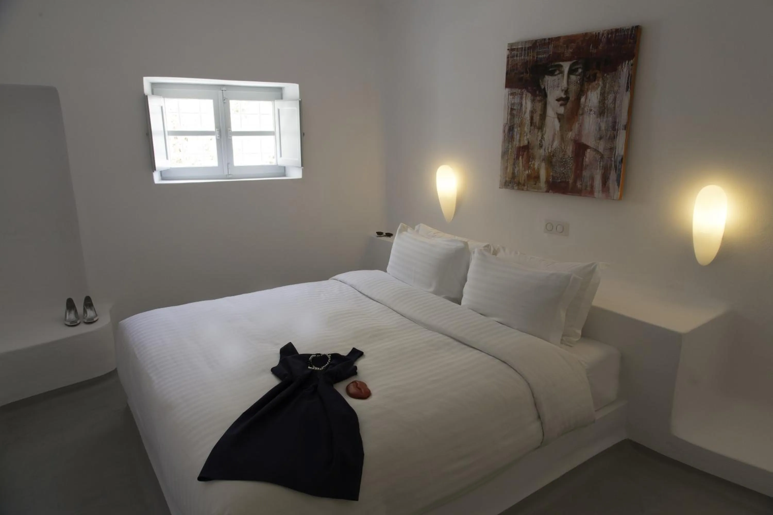 Bedroom, Bed in Trieris Villa & Suites