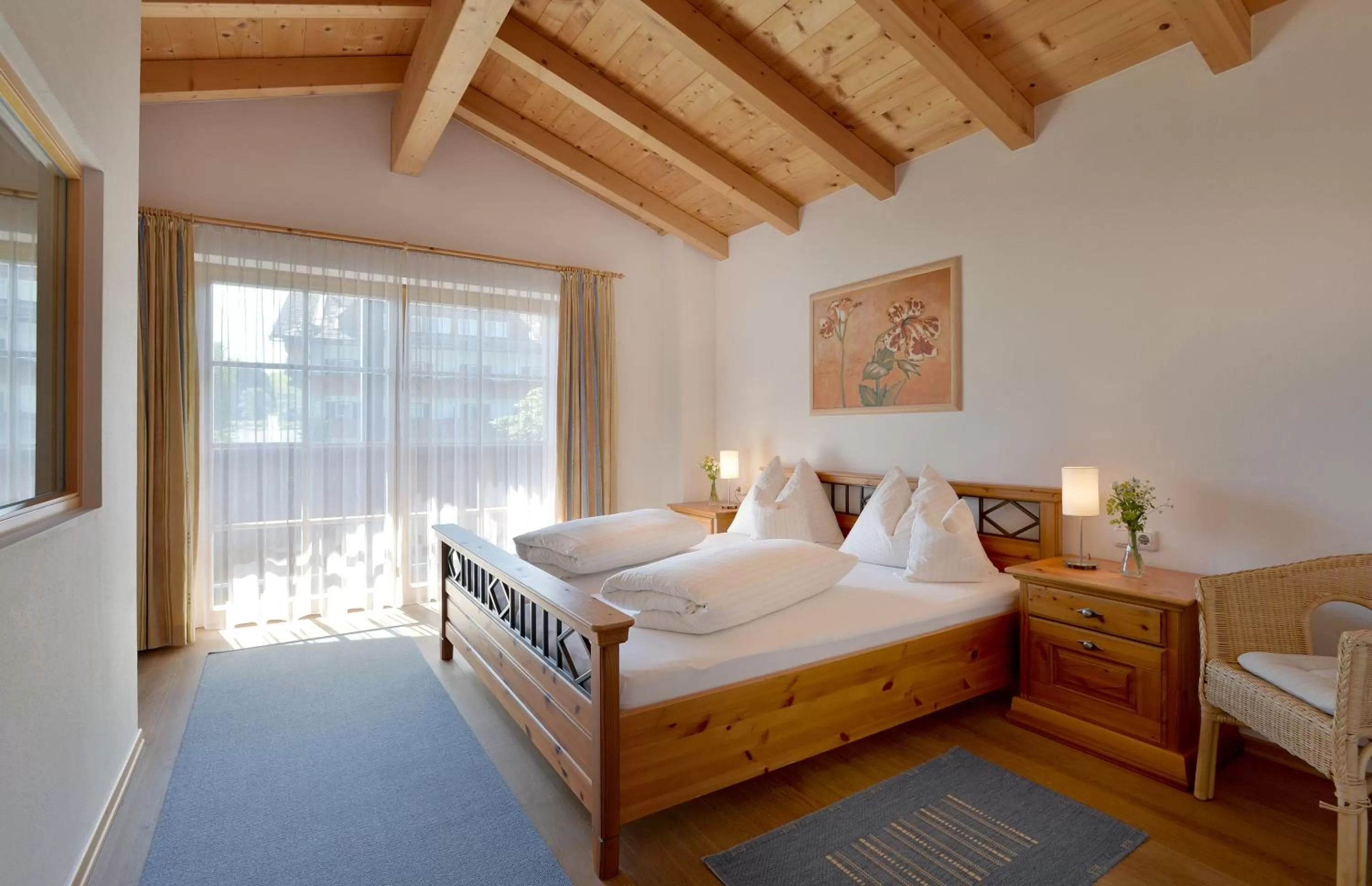 Two-Bedroom Apartment with Balcony in Hotel Theresia Garni