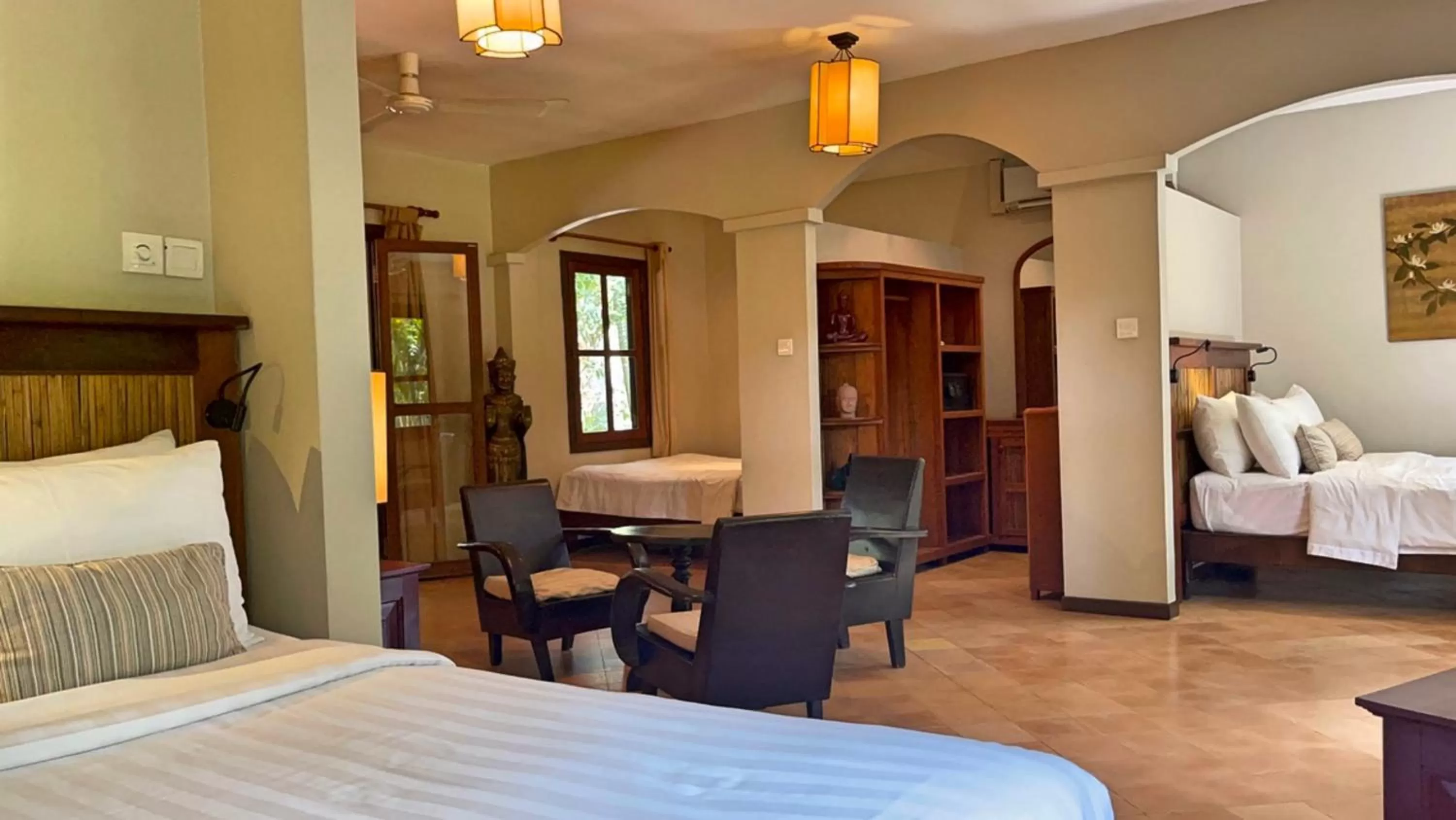 Bedroom, Bed in La Palmeraie D'angkor