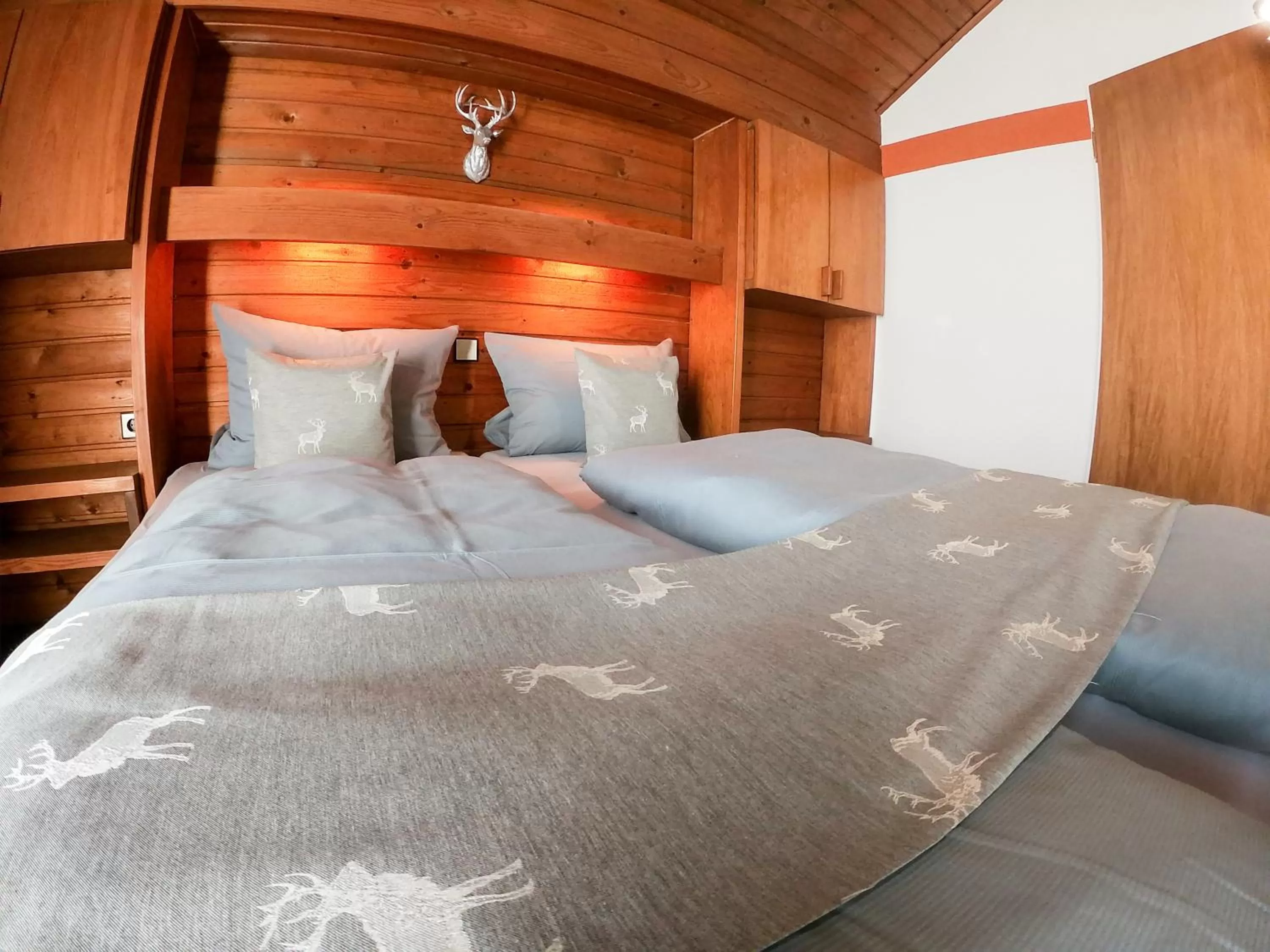 Bedroom, Bed in Hotel Waldblick