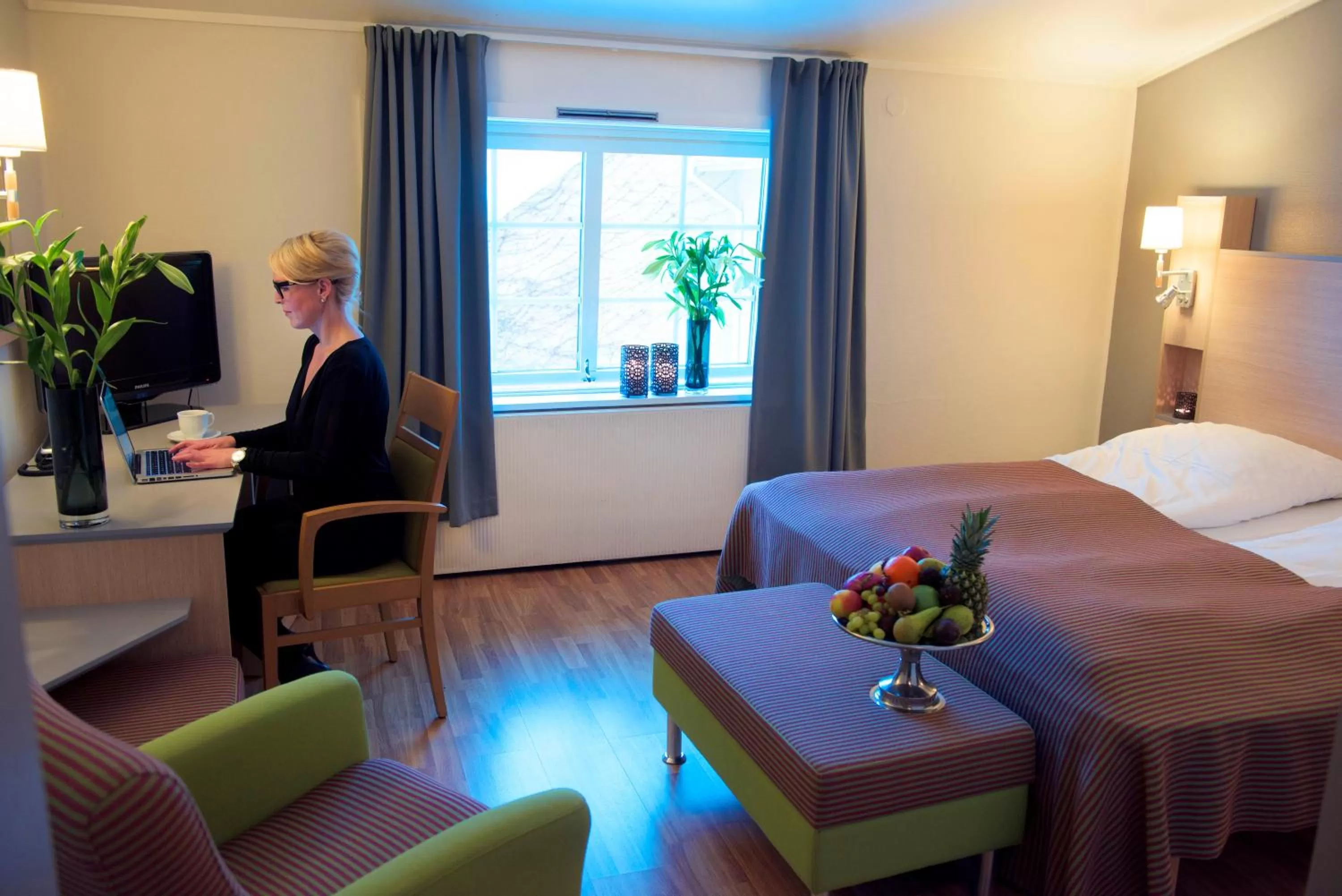 Bedroom, Bed in Vinger Hotell