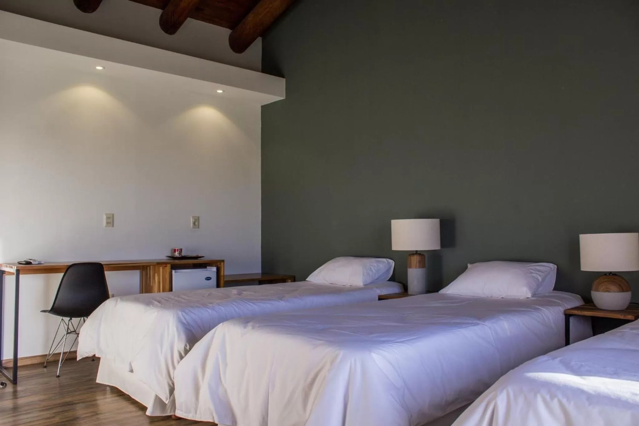 Bed in Hostería La Bordona