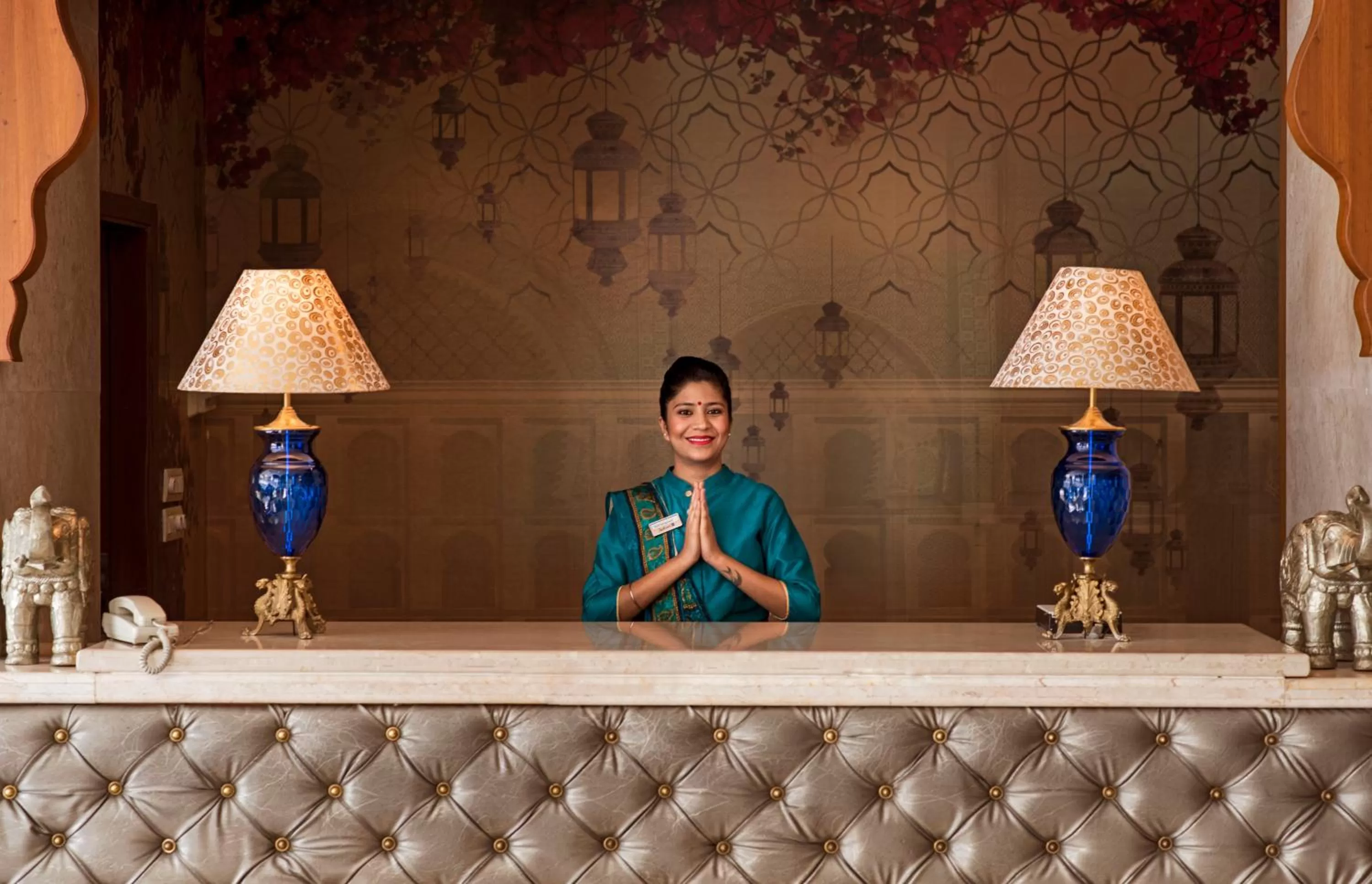 Staff in Radisson Blu Udaipur Palace Resort & Spa