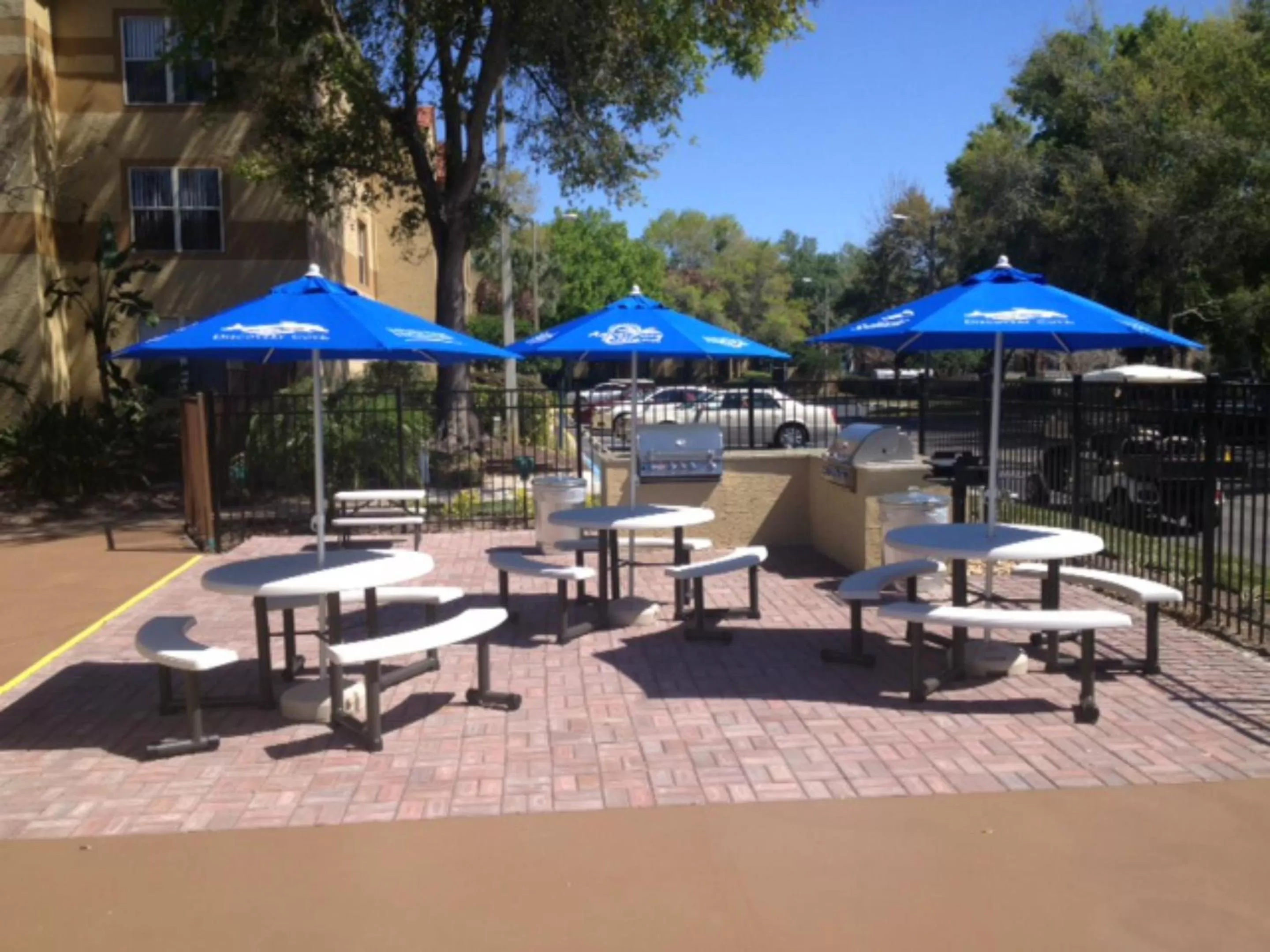 BBQ facilities in Blue Tree Resort at Lake Buena Vista