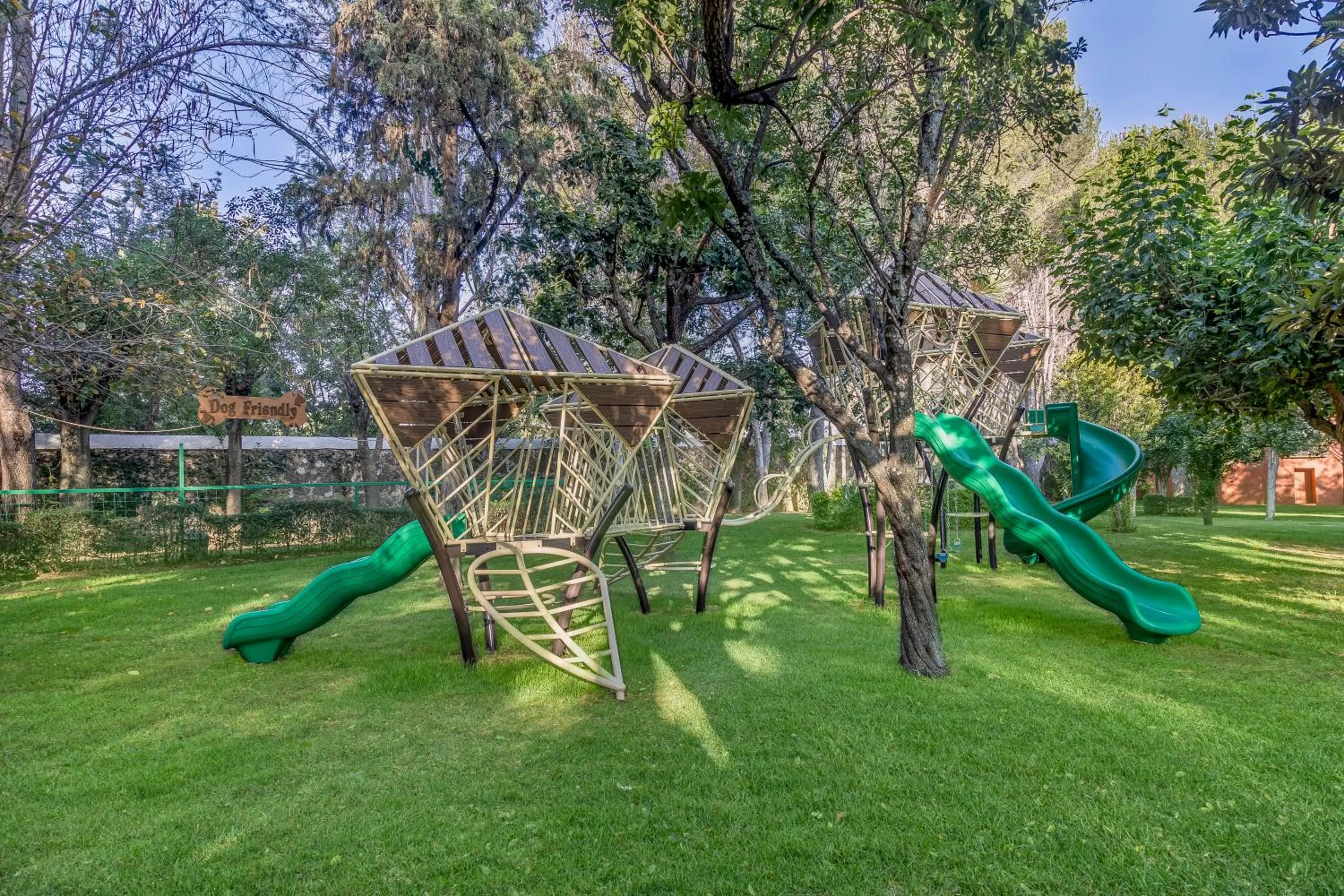 Children play ground in Fiesta Americana Hacienda Galindo Resort & Spa