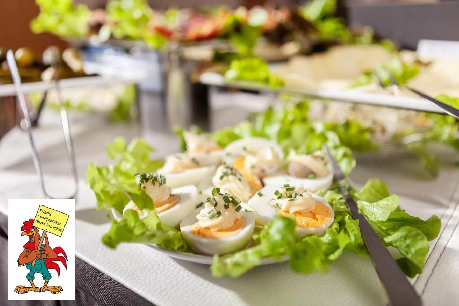 Buffet breakfast in Hotel zur Bever