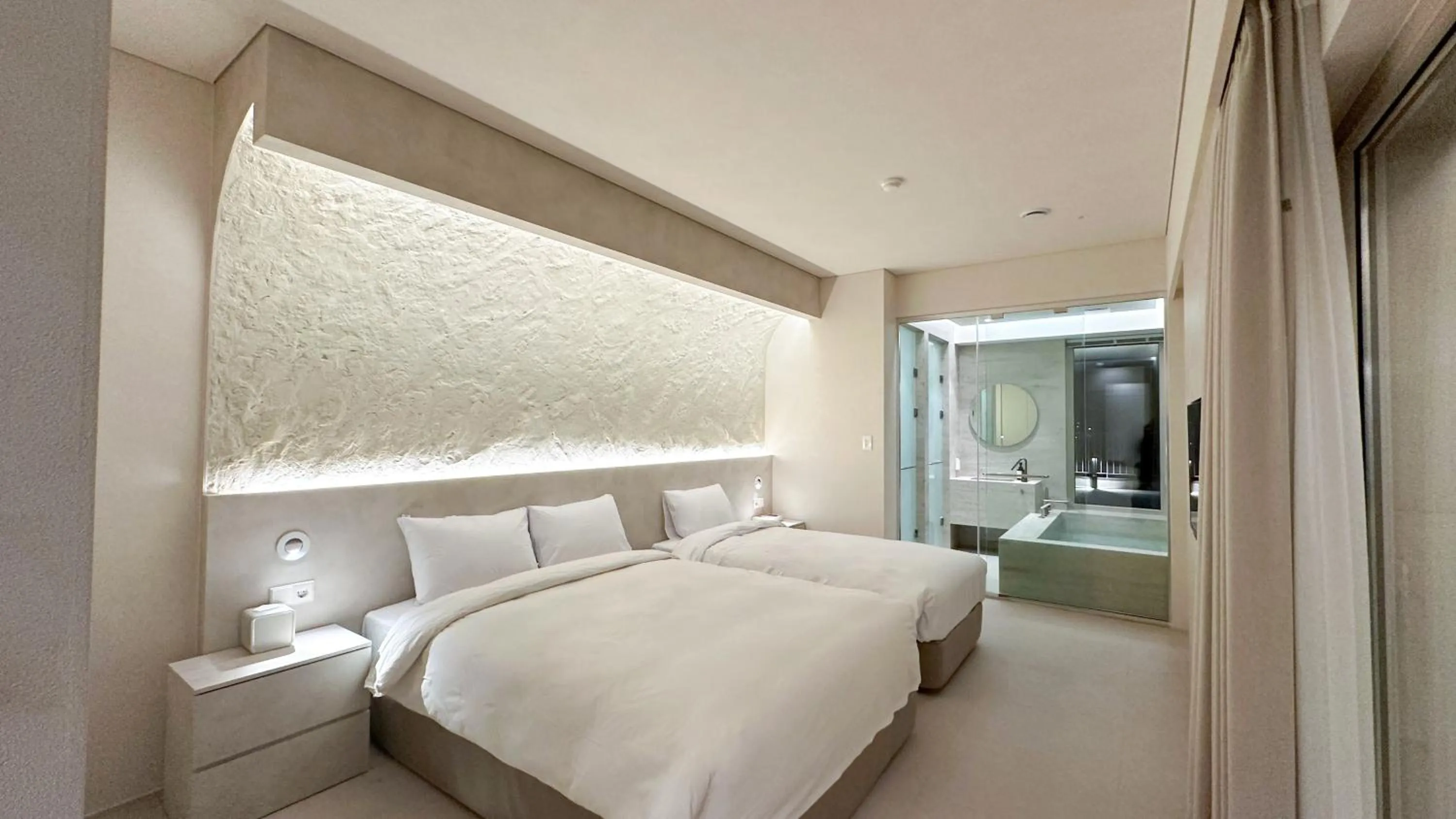 Bed in Y Resort Jeju