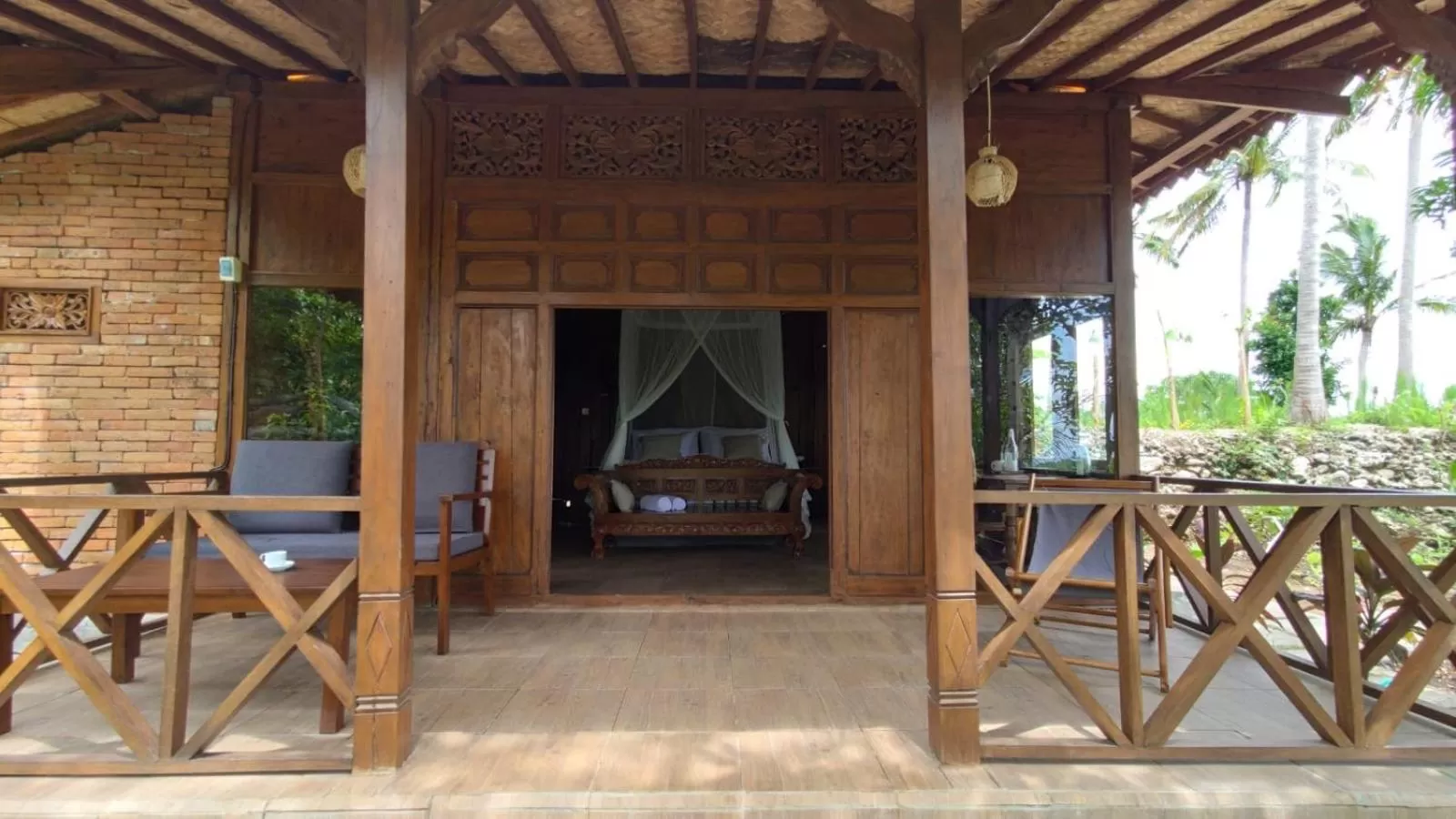 Facade/entrance in Tanah Damai Hotel