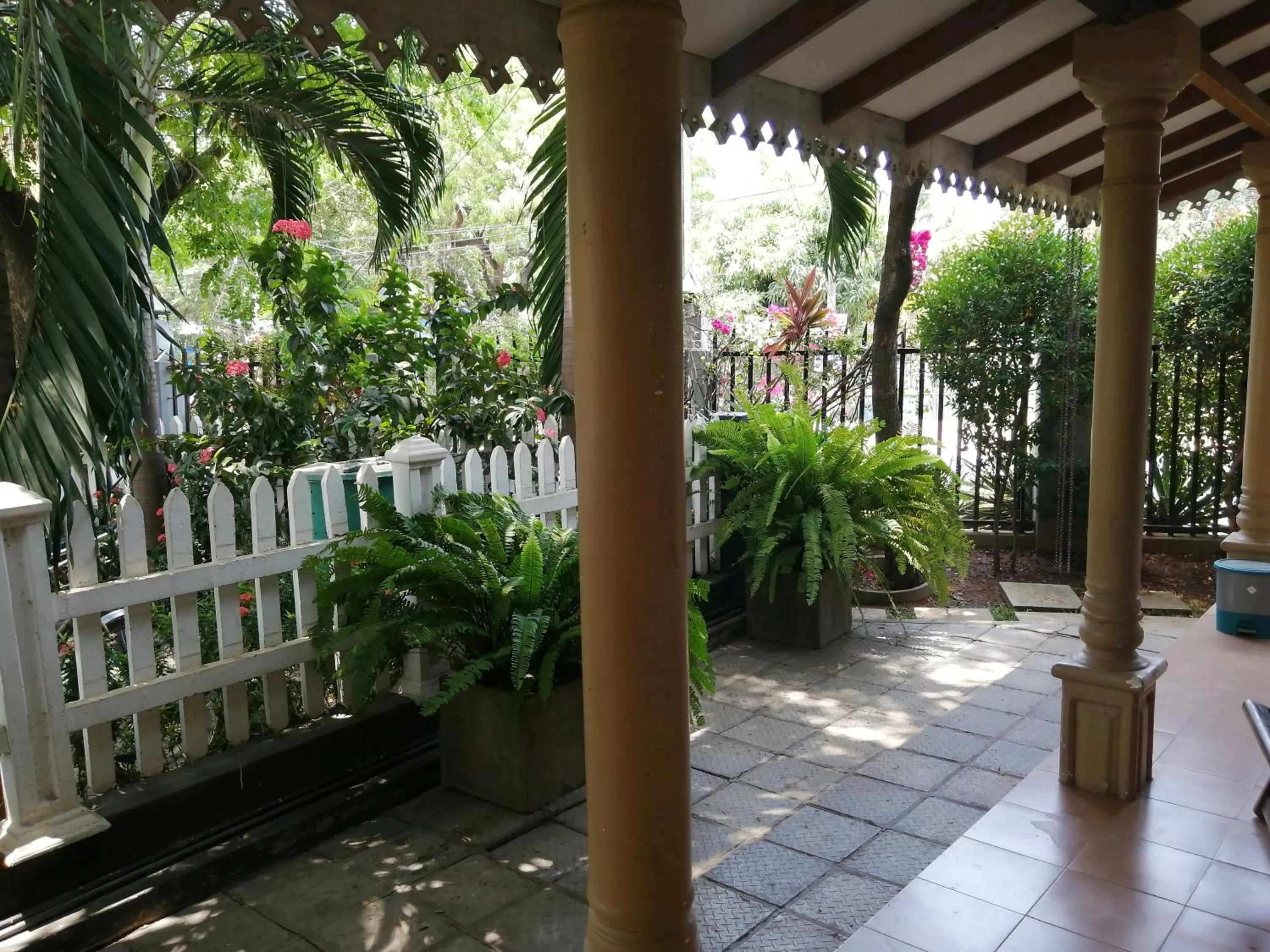 Garden view in JKAB Park Hotel