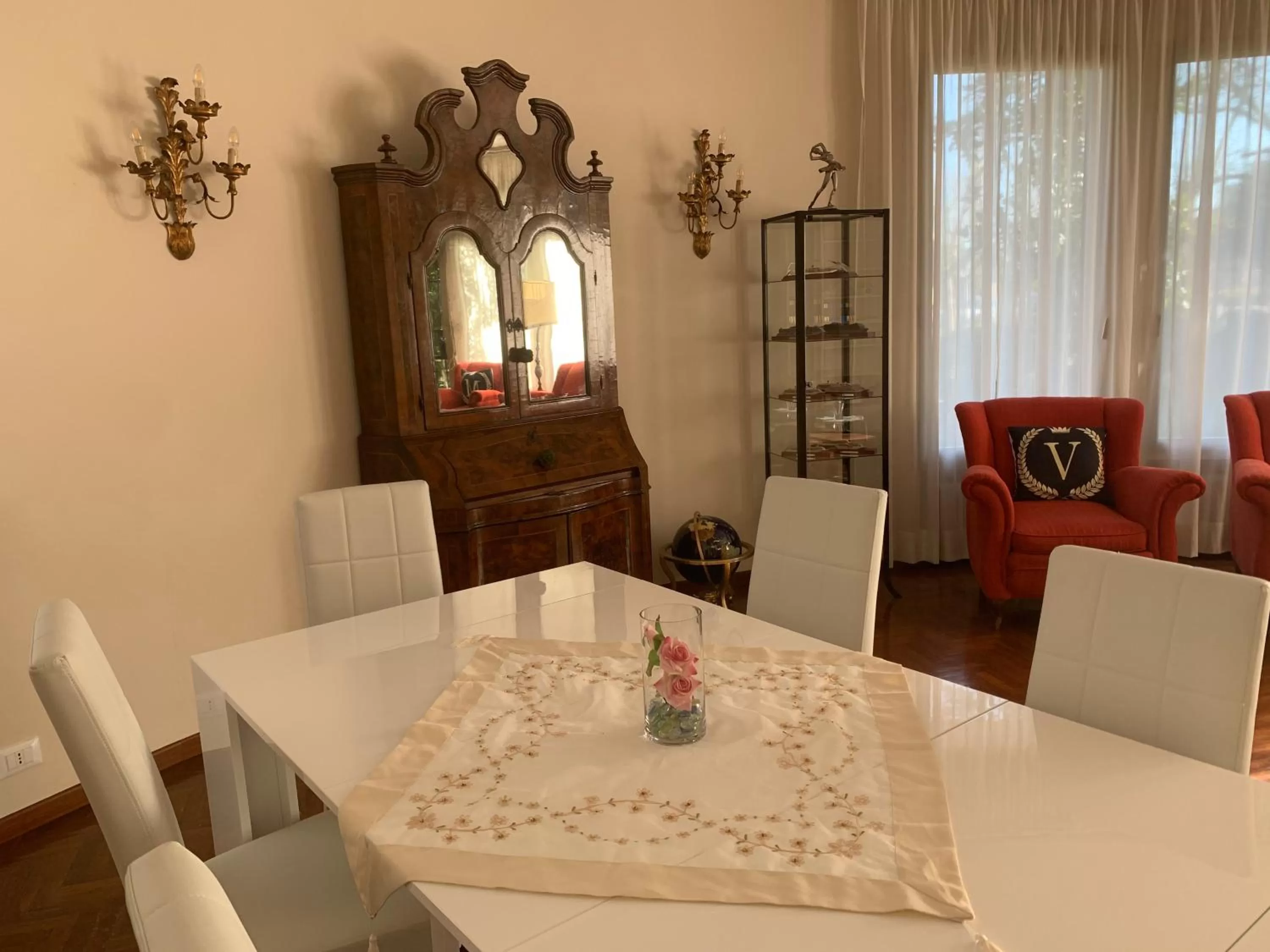 Living room in Villa Mase