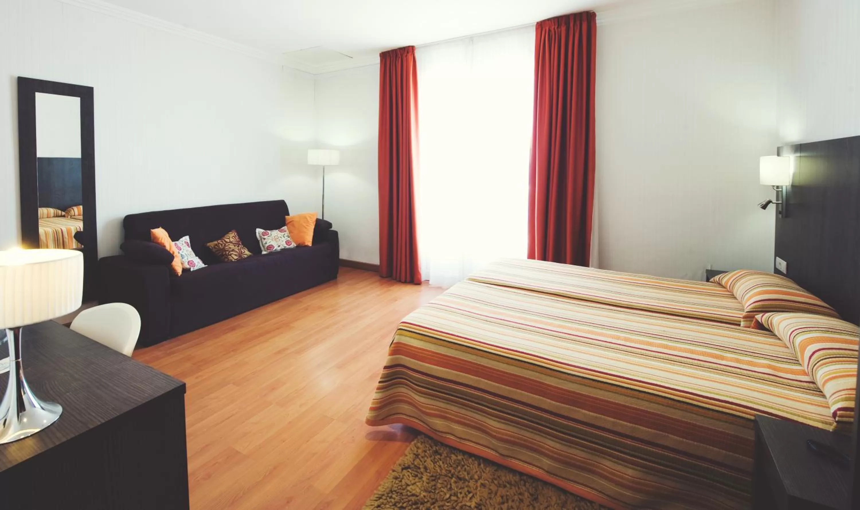 Bed in Hotel Miramar Badalona