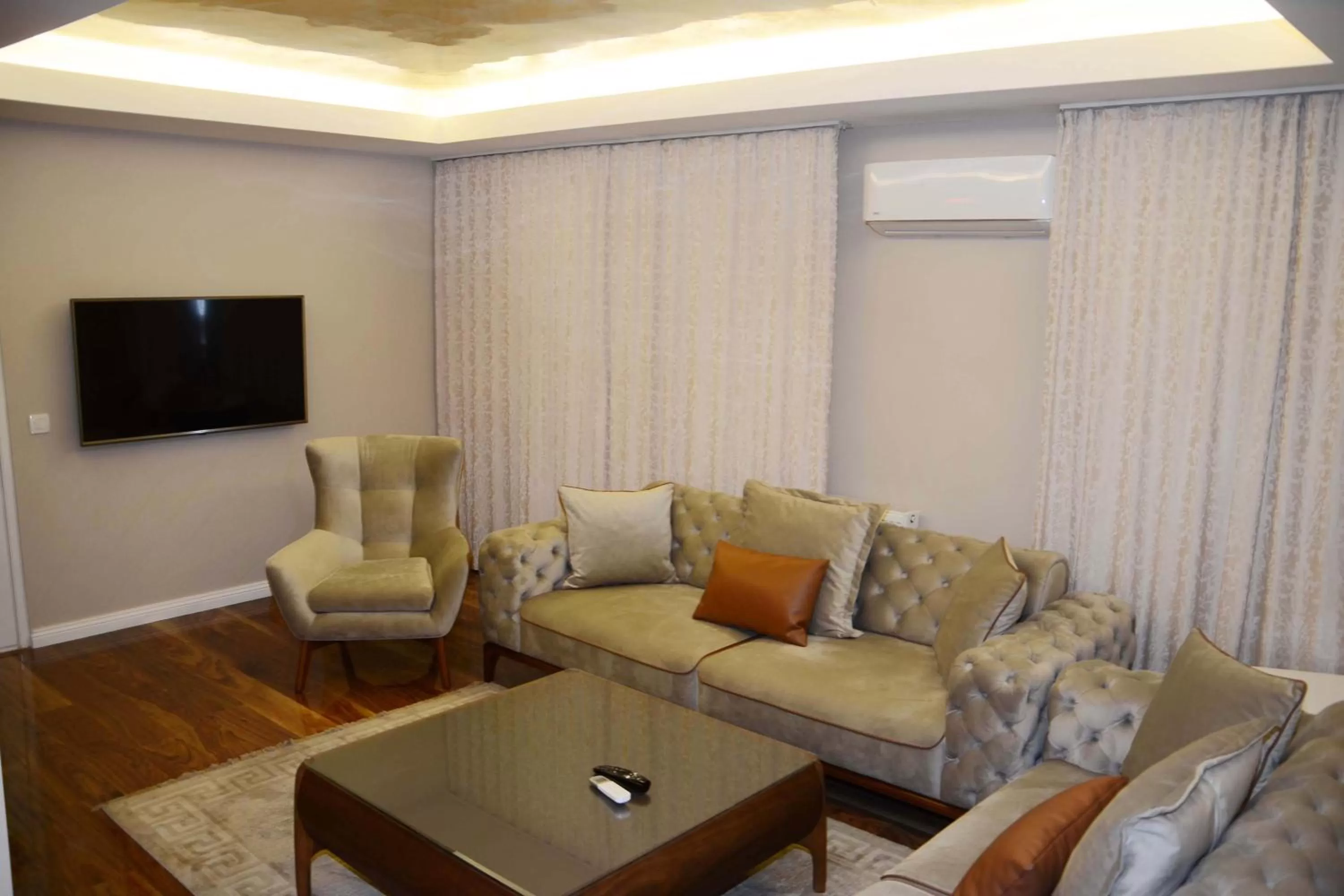 Living room in Hotel Begolli