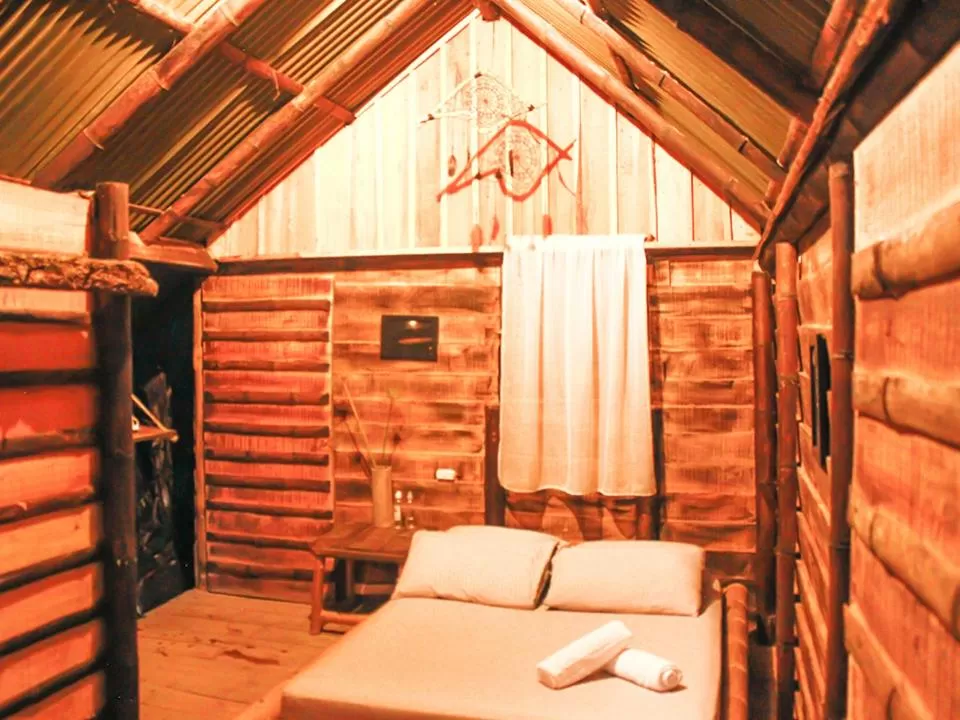 Bedroom in Cabañas Rústicas El Viejo Tambo By Rotamundos