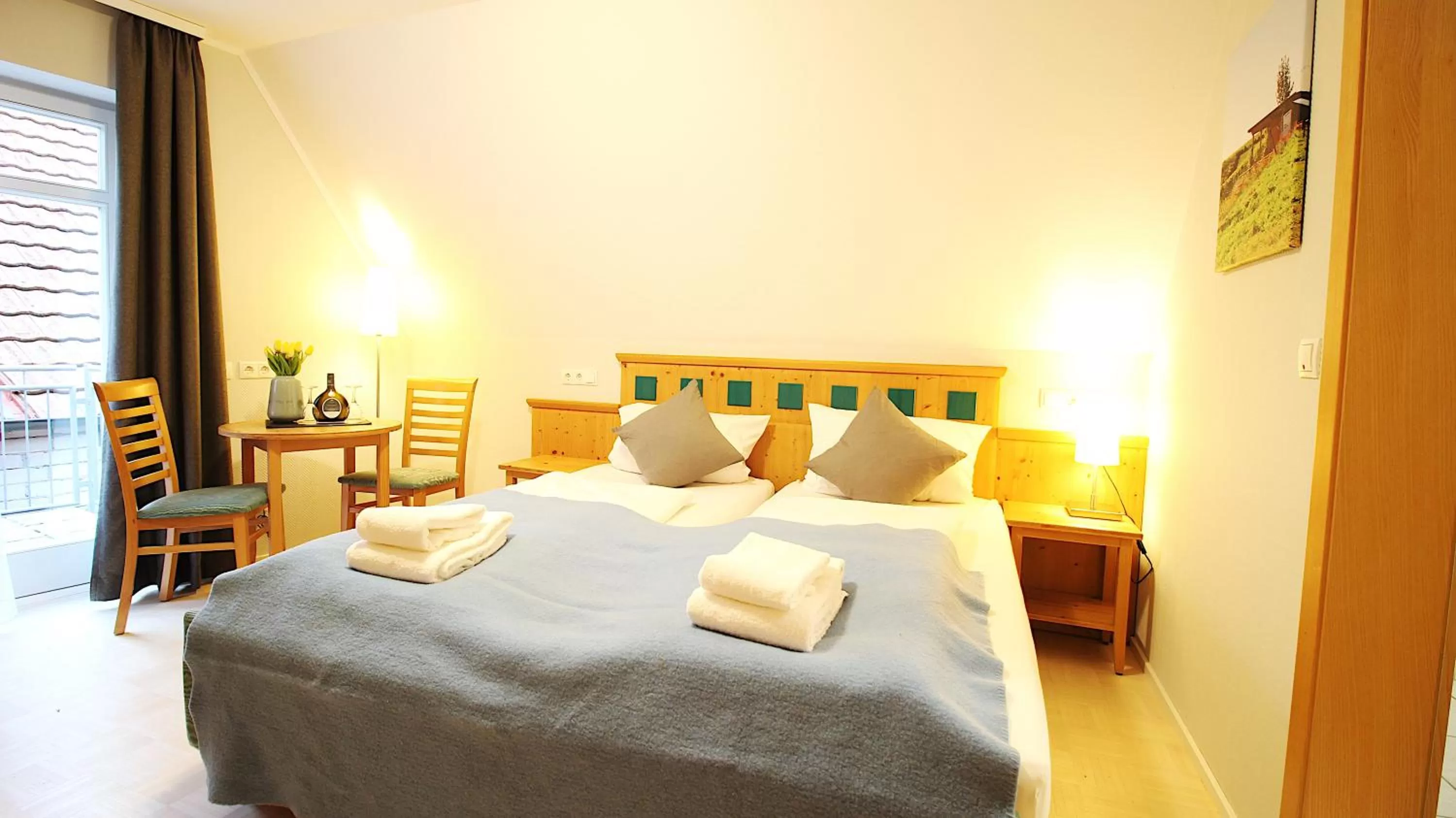 Bed in Aparthotel Alte Schmiede Dettelbach