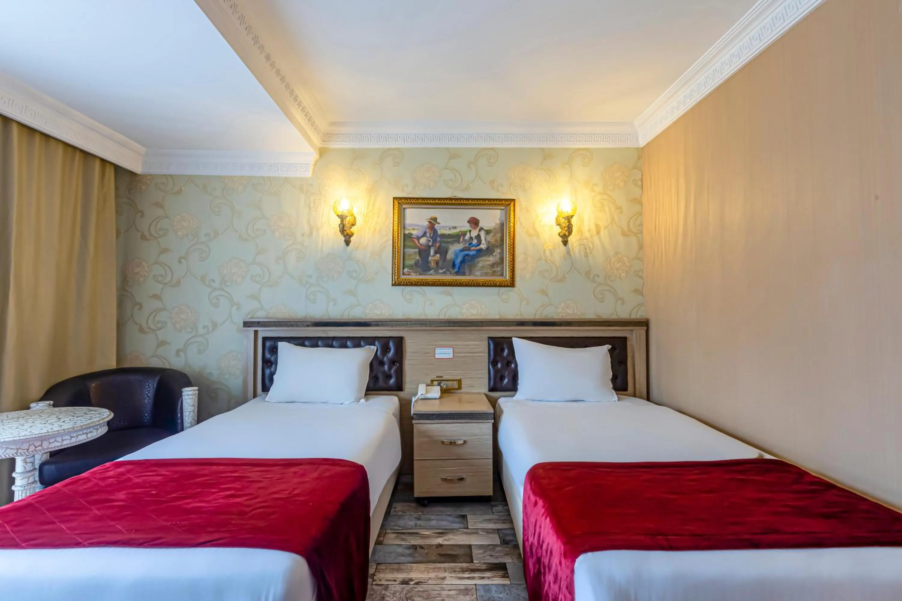 Bed in Marmaray Hotel