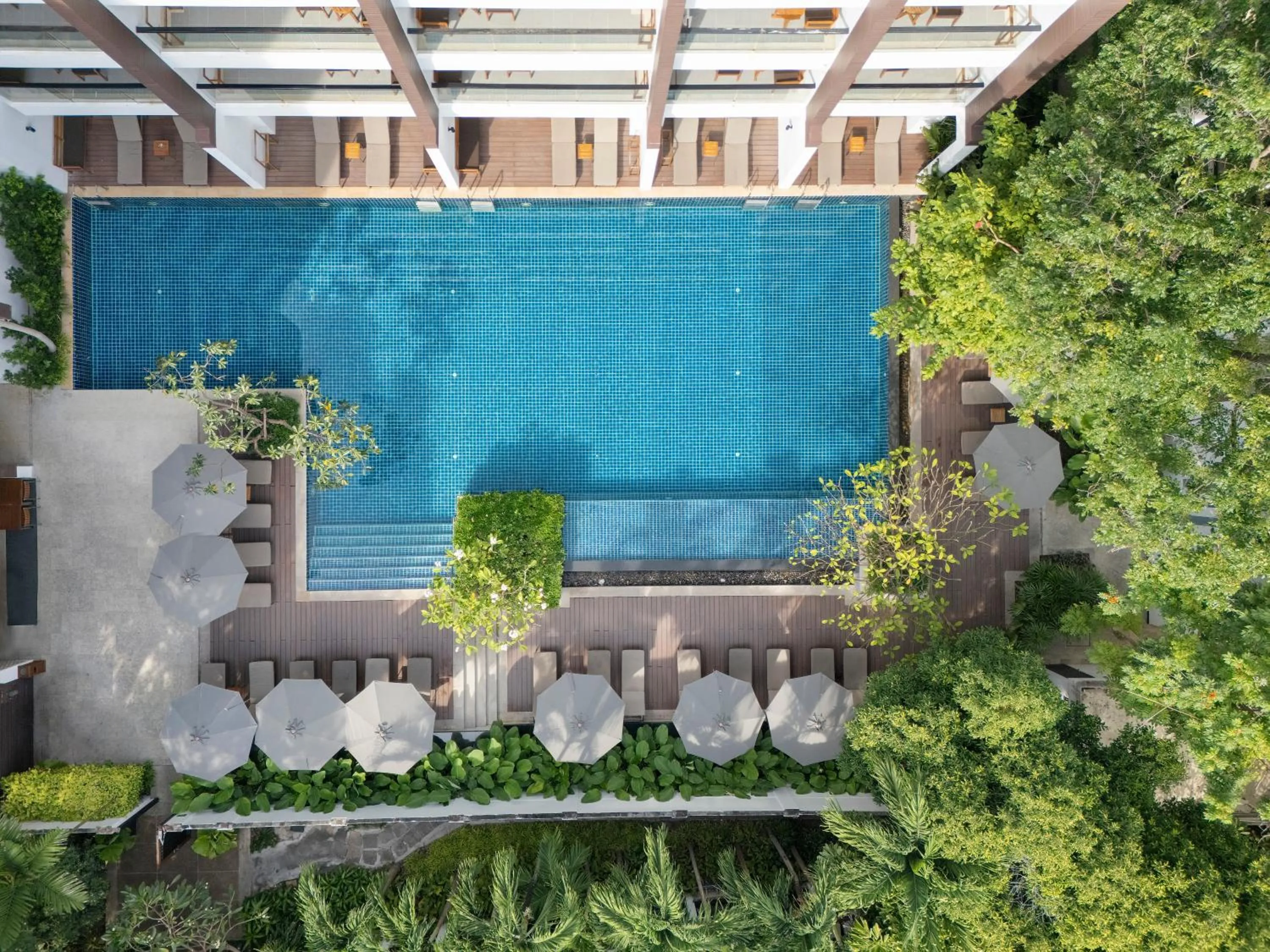 Swimming pool in Woodlands Suites Serviced Residences