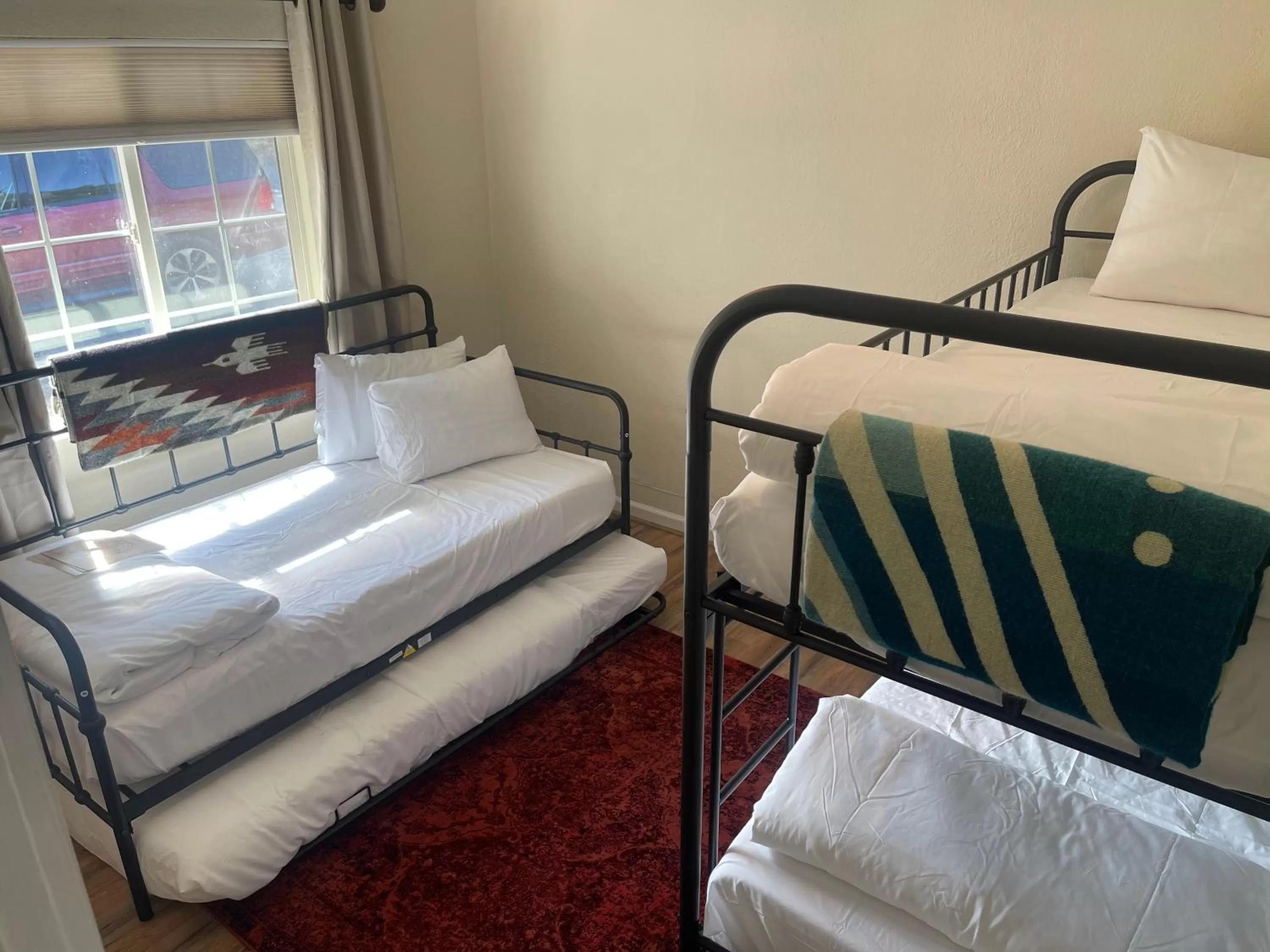 Bed in Yosemite Basecamp