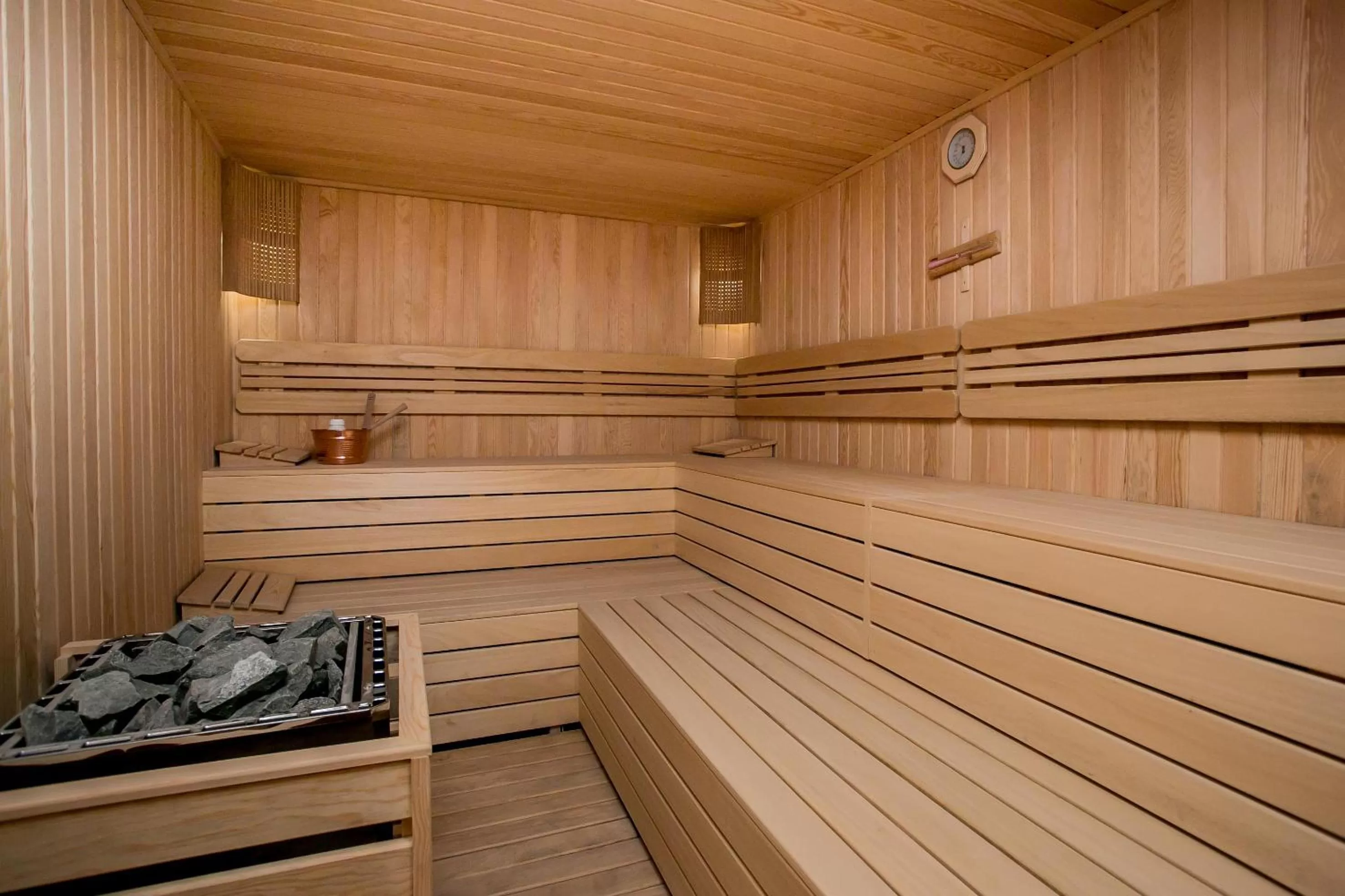 Sauna in Beyzas Hotels & Suites