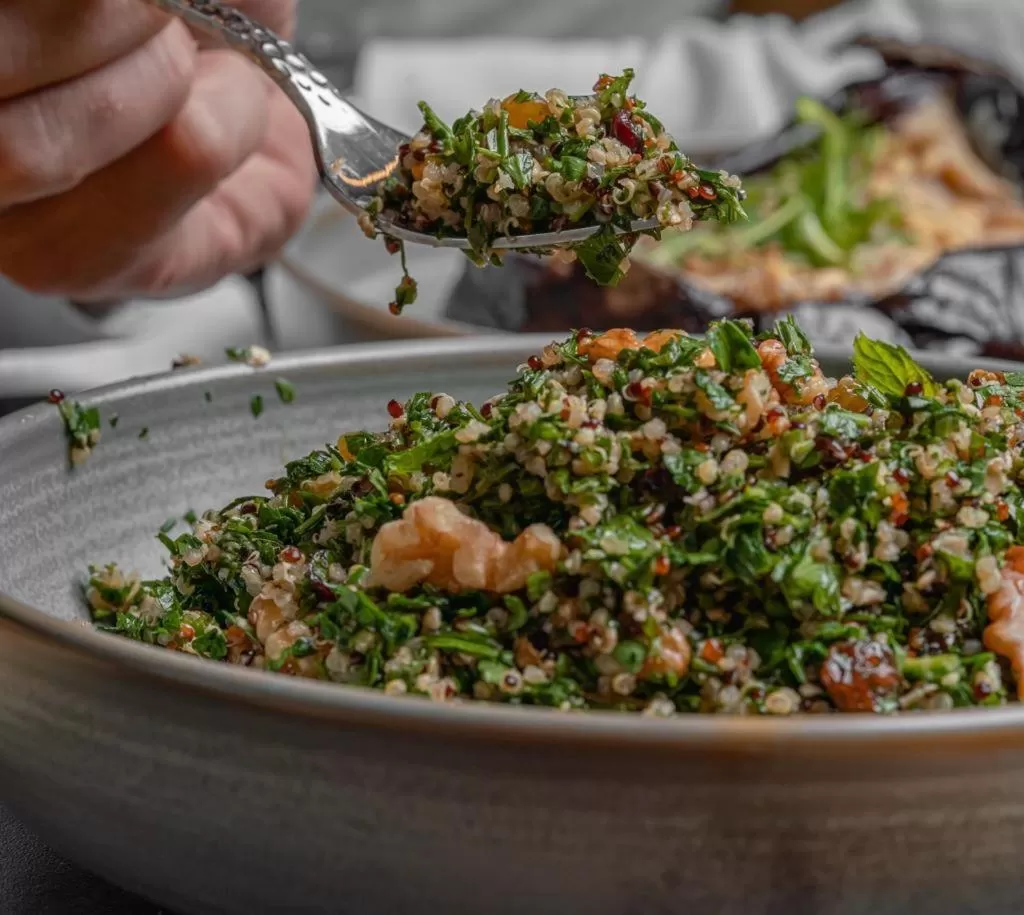 Food in Caesar Hotel Ramallah