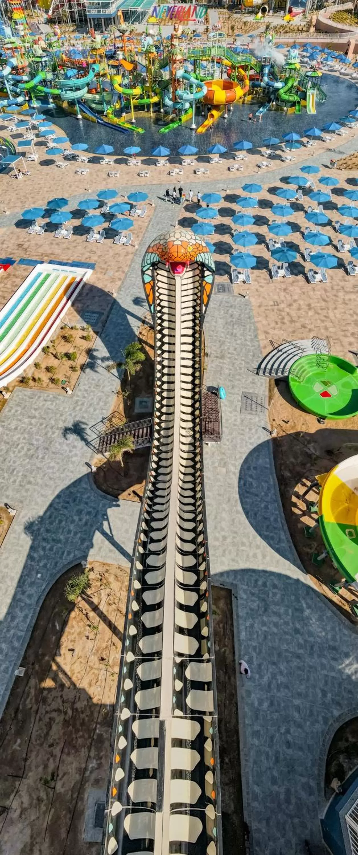 Aqua park in Neverland City Hurghada - Pickalbatros