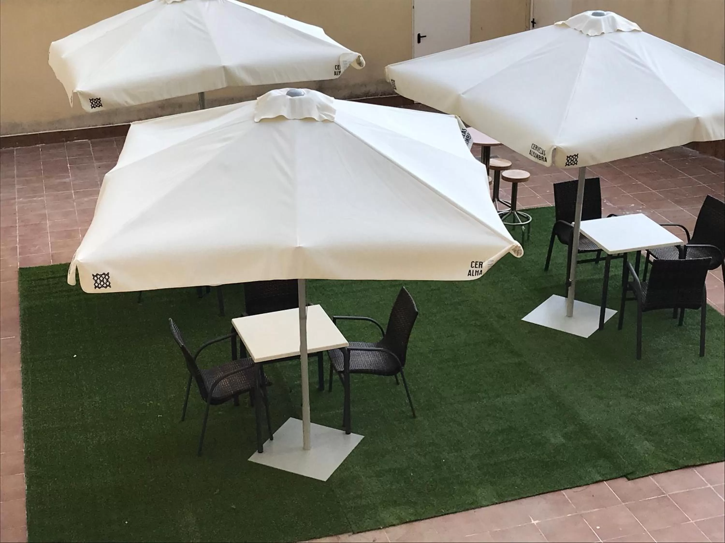 Balcony/Terrace in Hotel Puerta de Ocaña