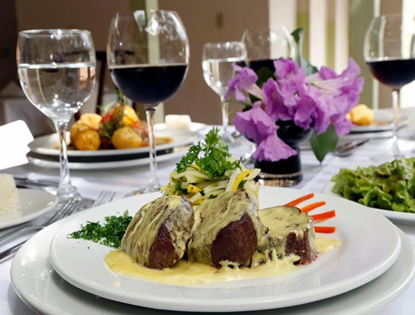 Food in La Nube Posada