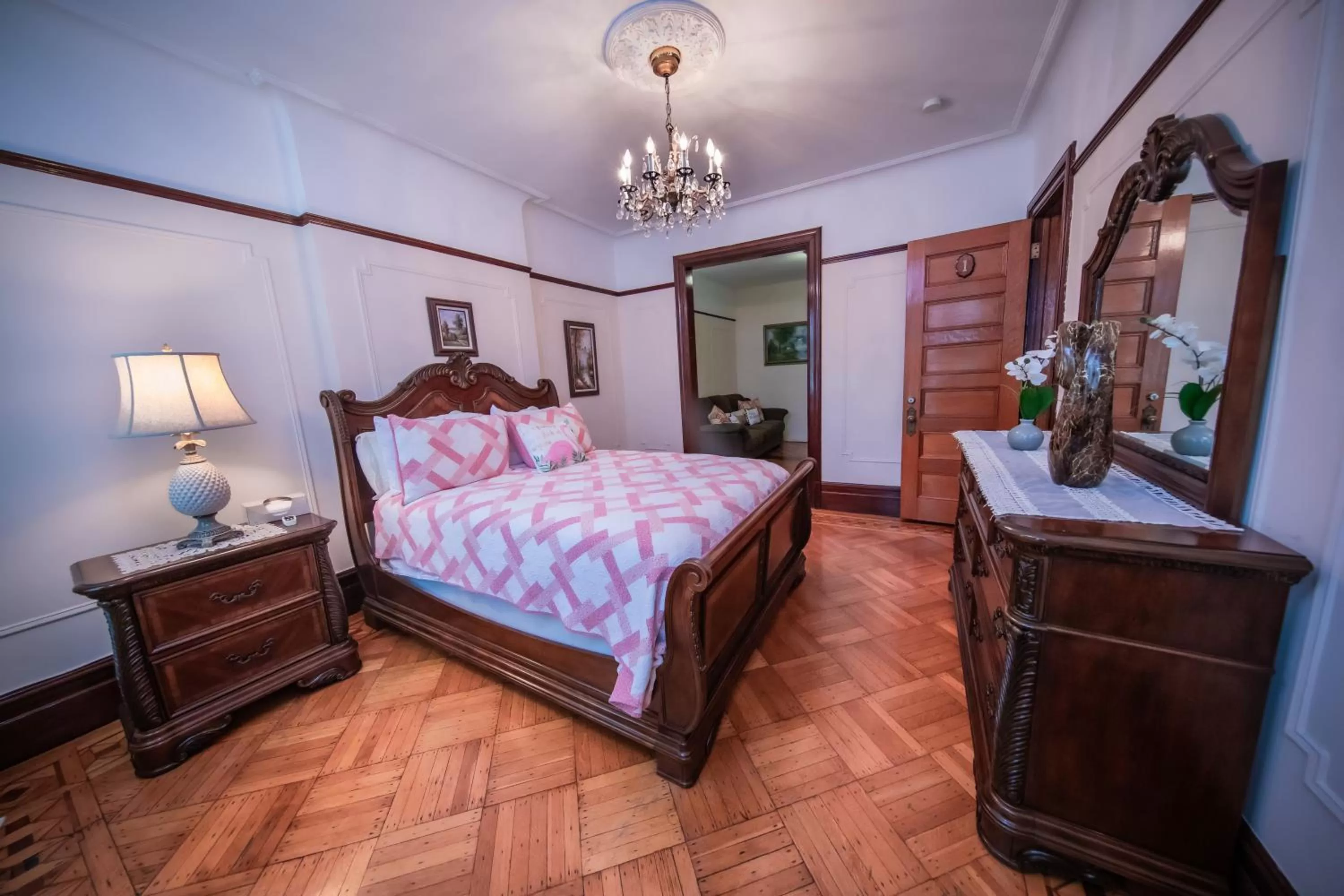 Bedroom in Lefferts Gardens Residence