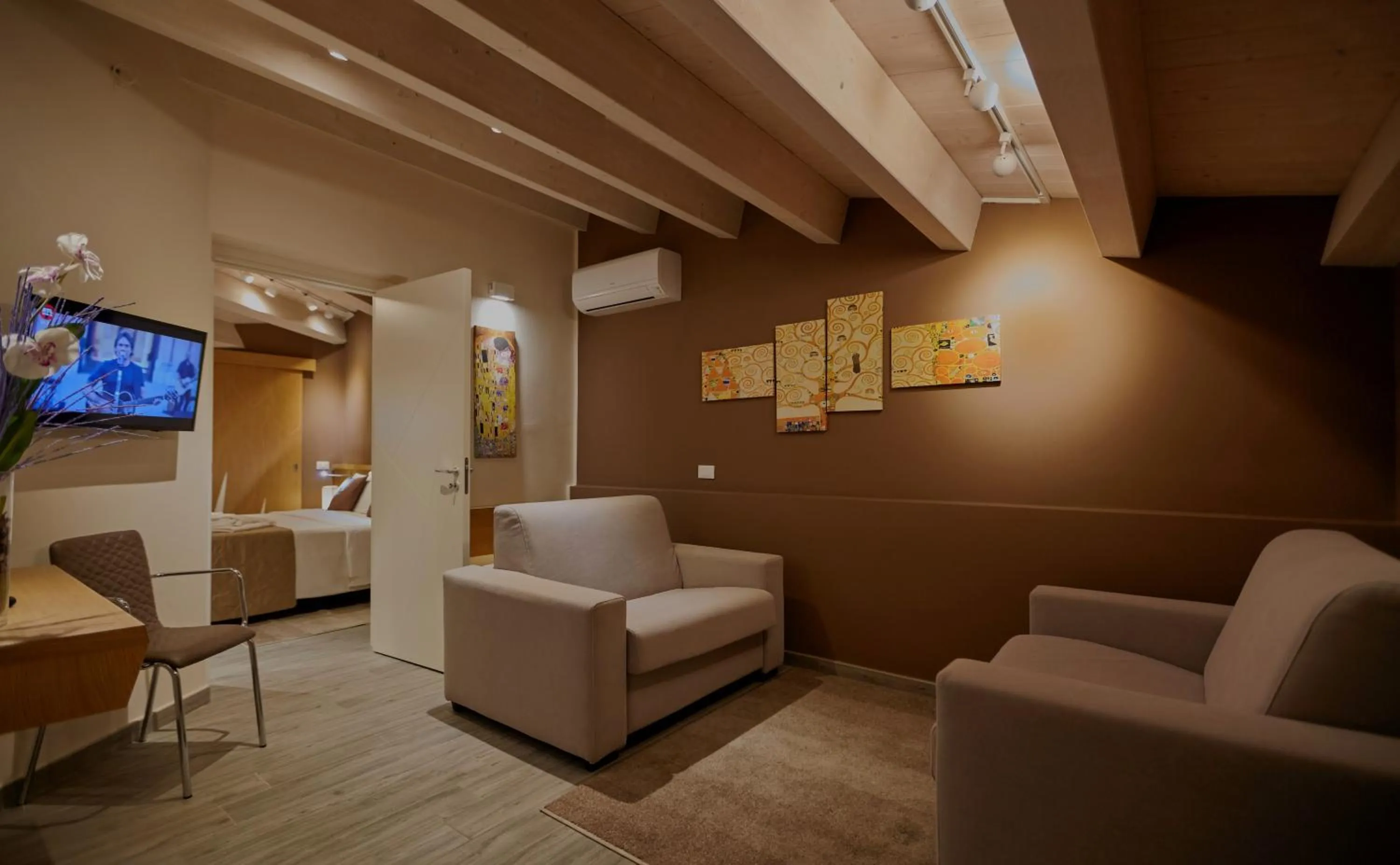 Bed in Hospitality Hotel