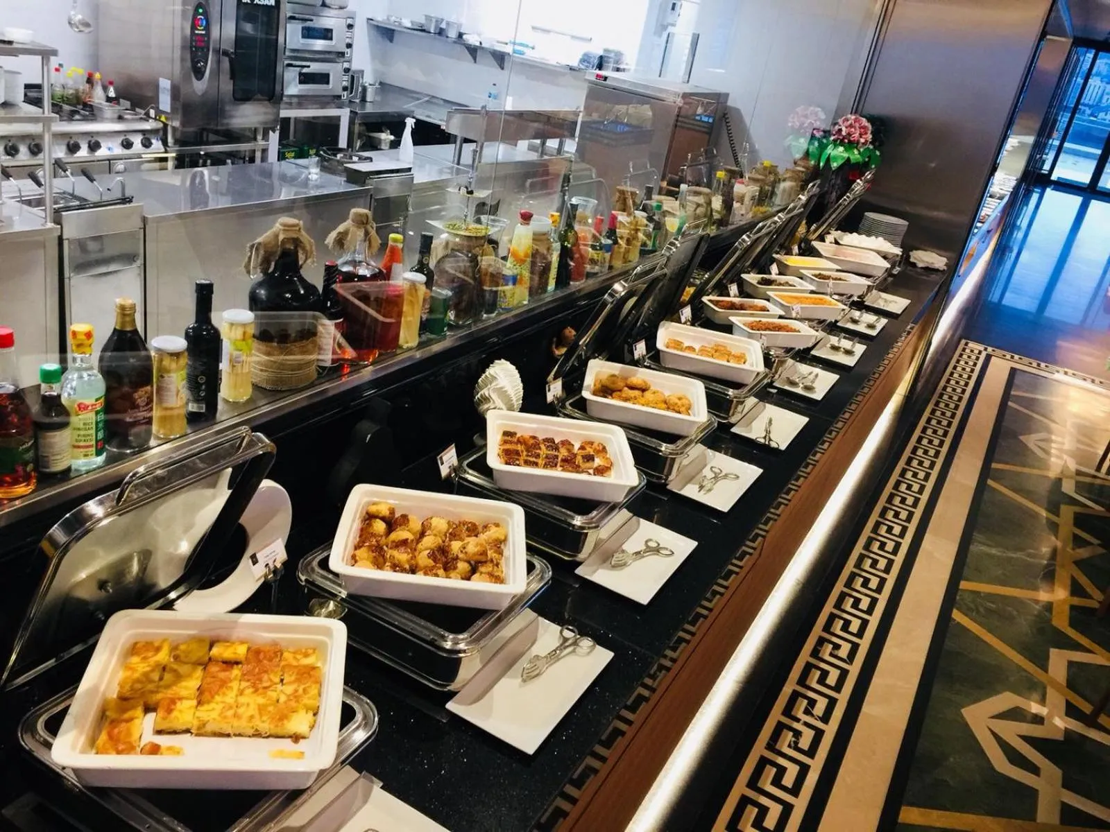 Buffet breakfast in Latanya Hotel Ankara