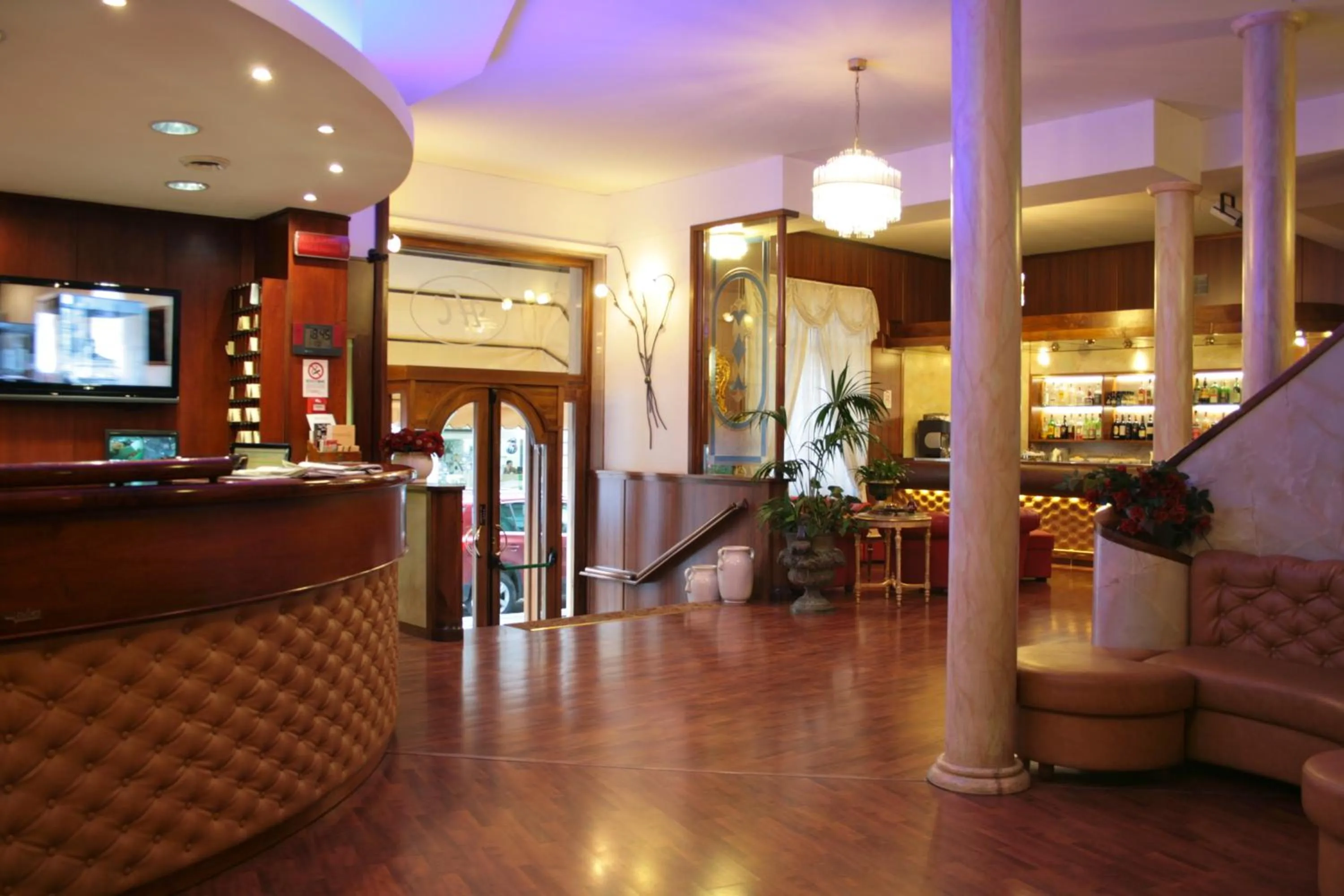 Lobby or reception in Hotel Continentale