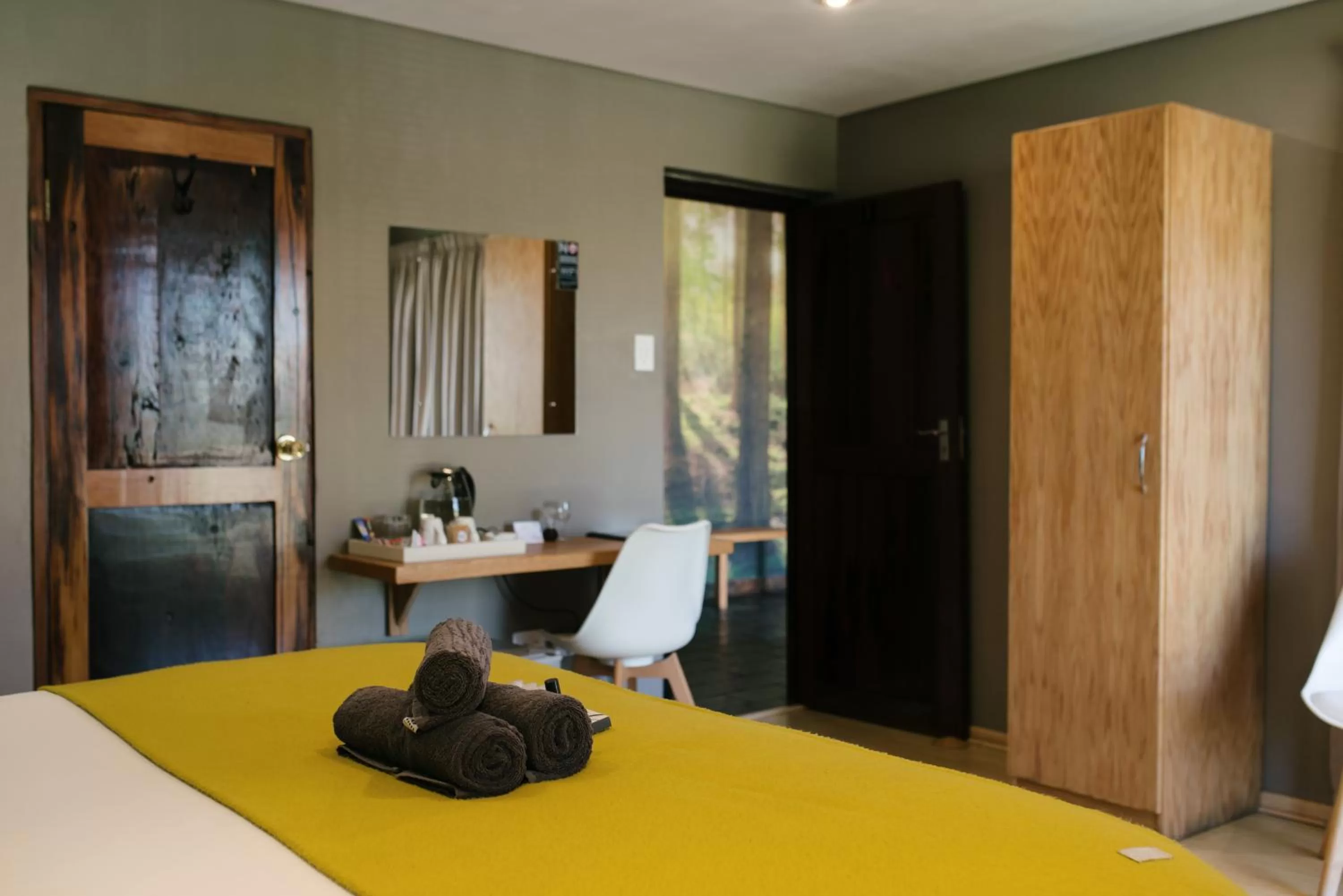 Bed in Agapé Boutique Guesthouse Bothaville