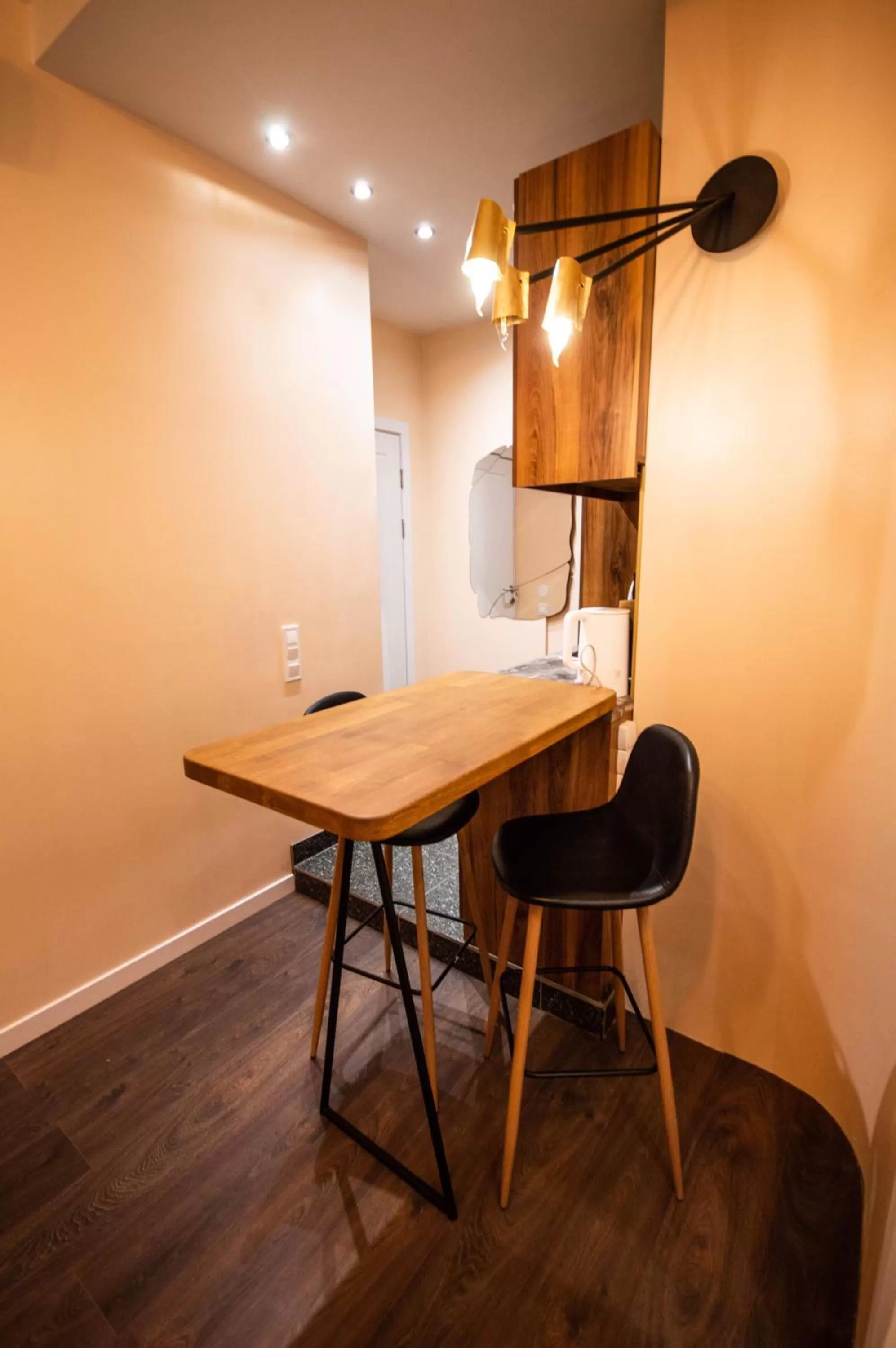 Seating area in Kyiv Panorama Apartments near Gulliver