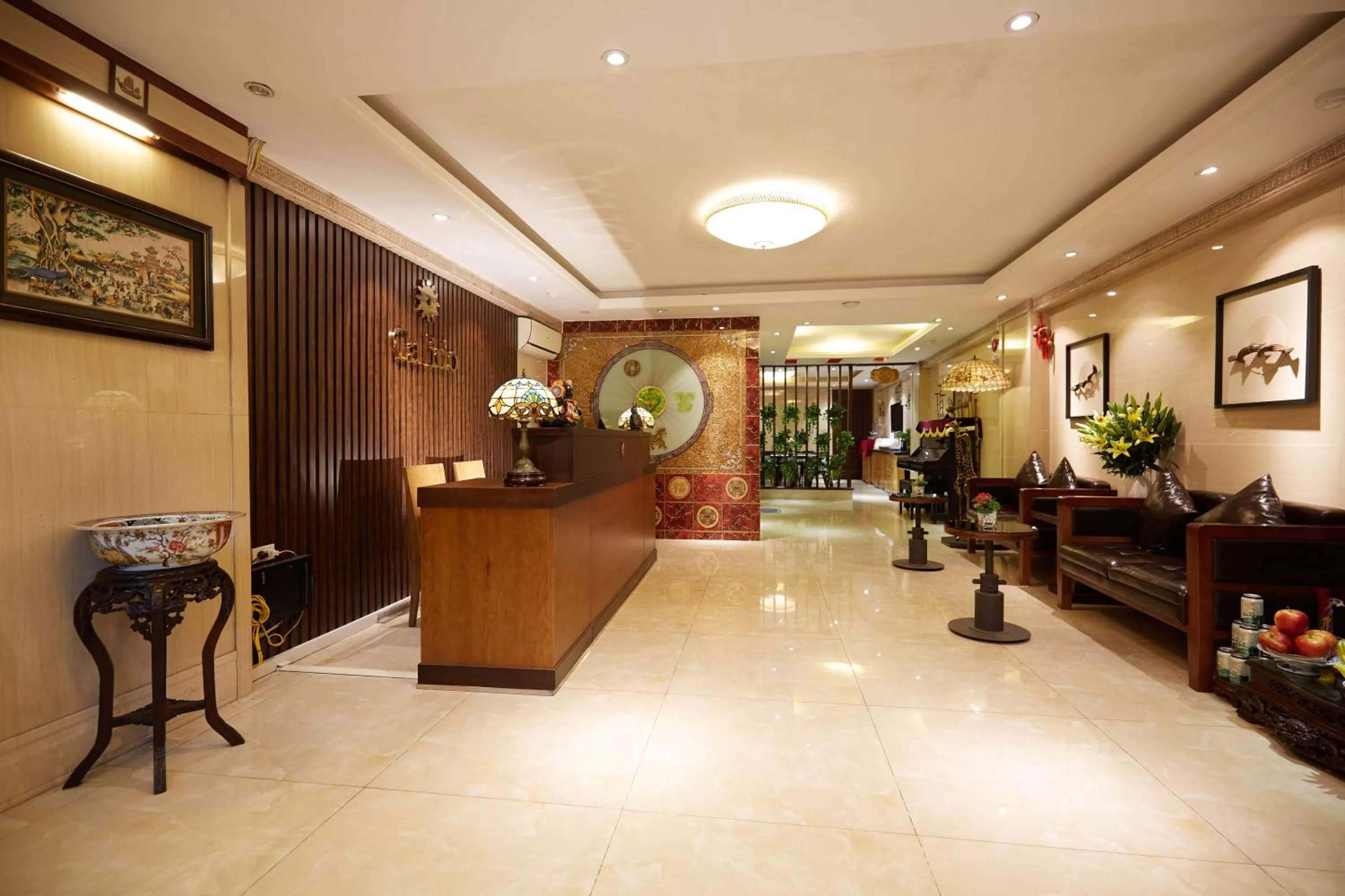 Lobby or reception in HaNoi Calido Hotel