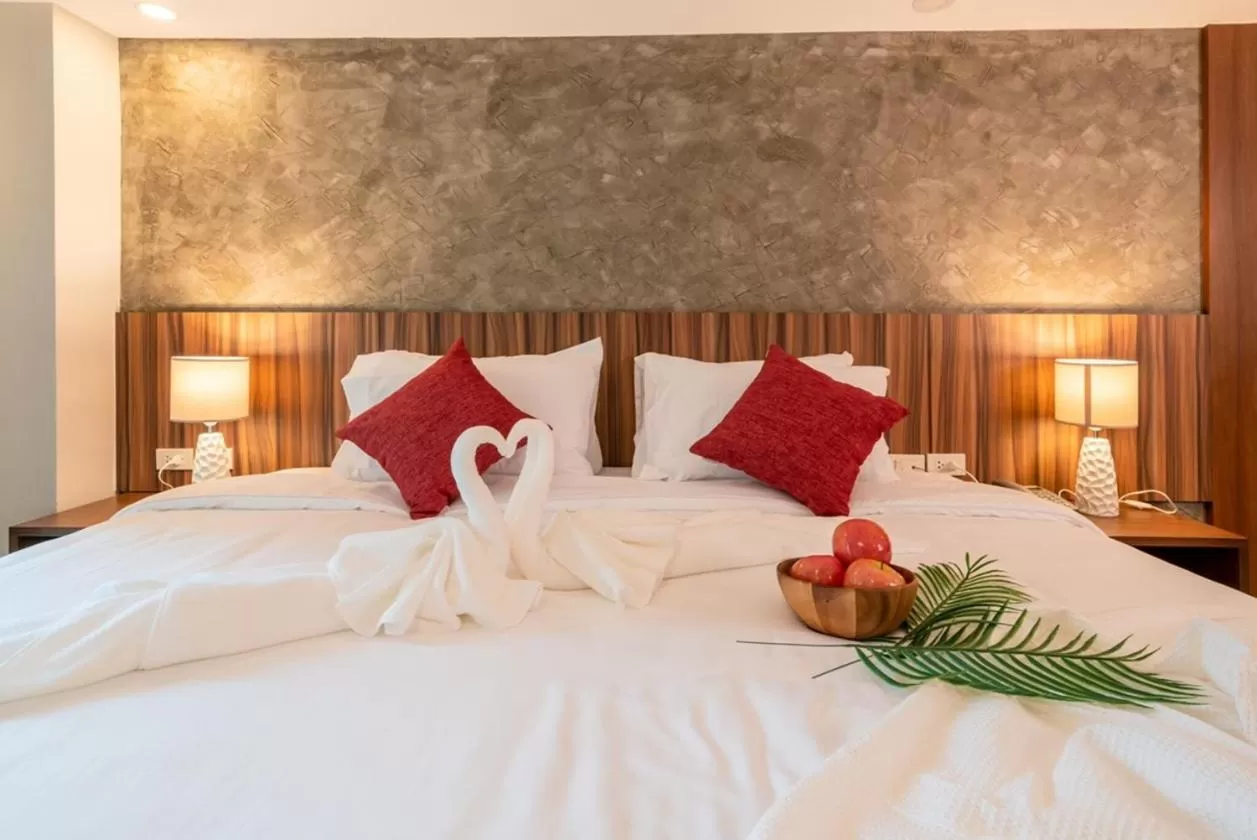 Bed in The Home Hotel SHA