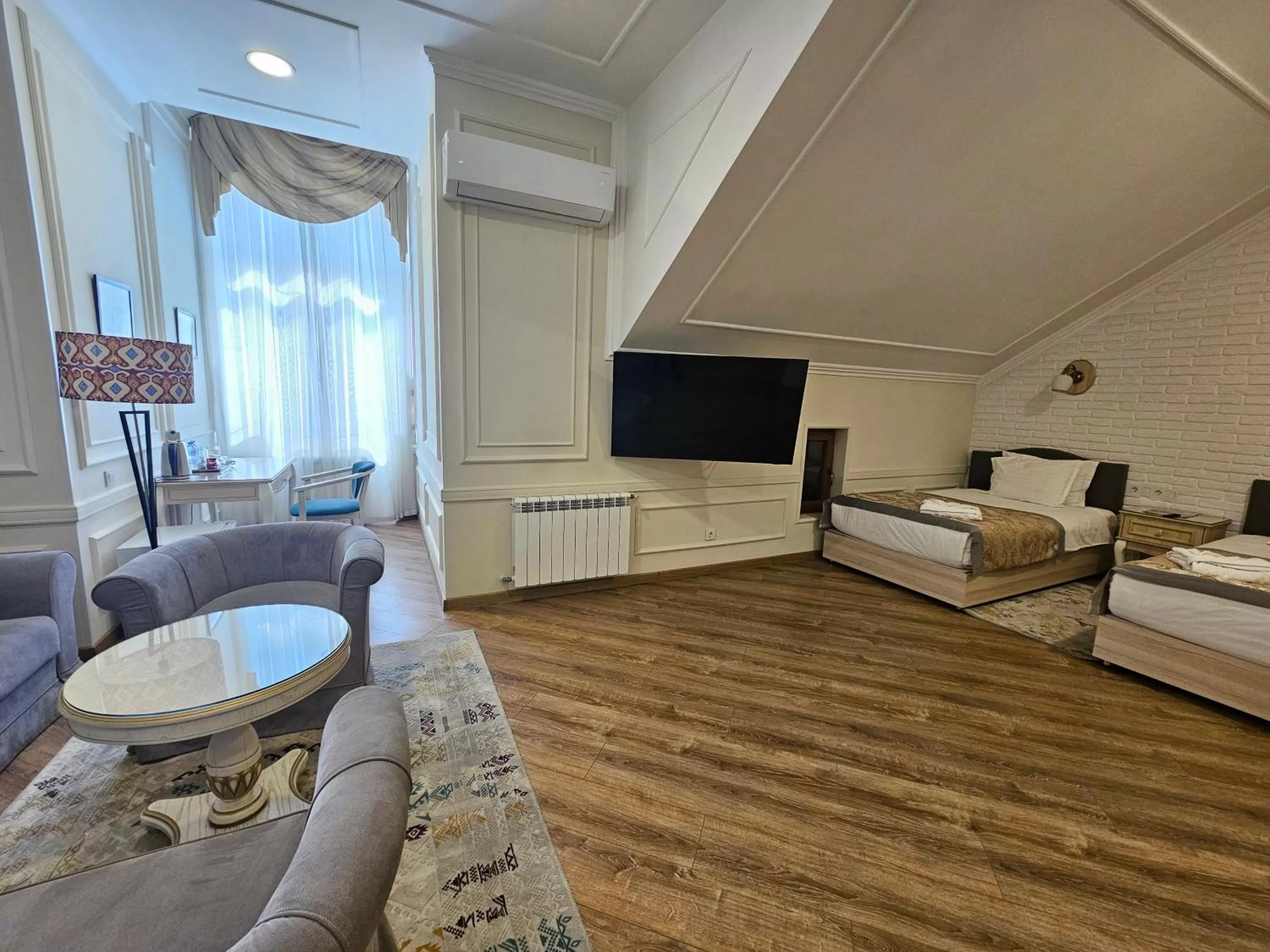 TV and multimedia, Bed in Silk Road Kokand Hotel