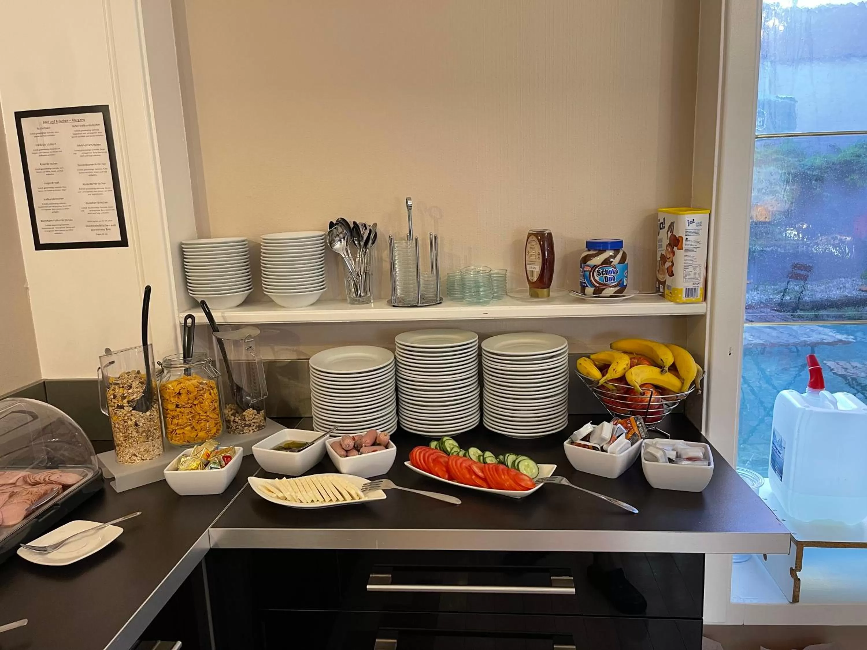 Breakfast in Hafner Hotel- Apartment