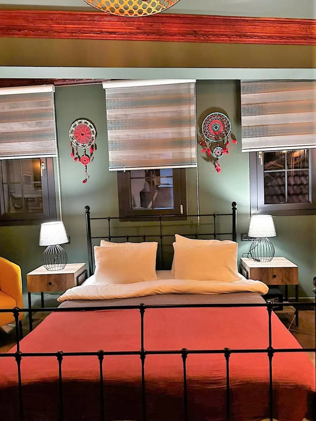 Bed in Sunset Hotel Marmaris