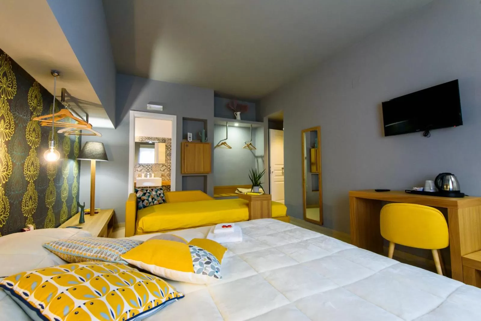 Bed in Un B&B al Belvedere