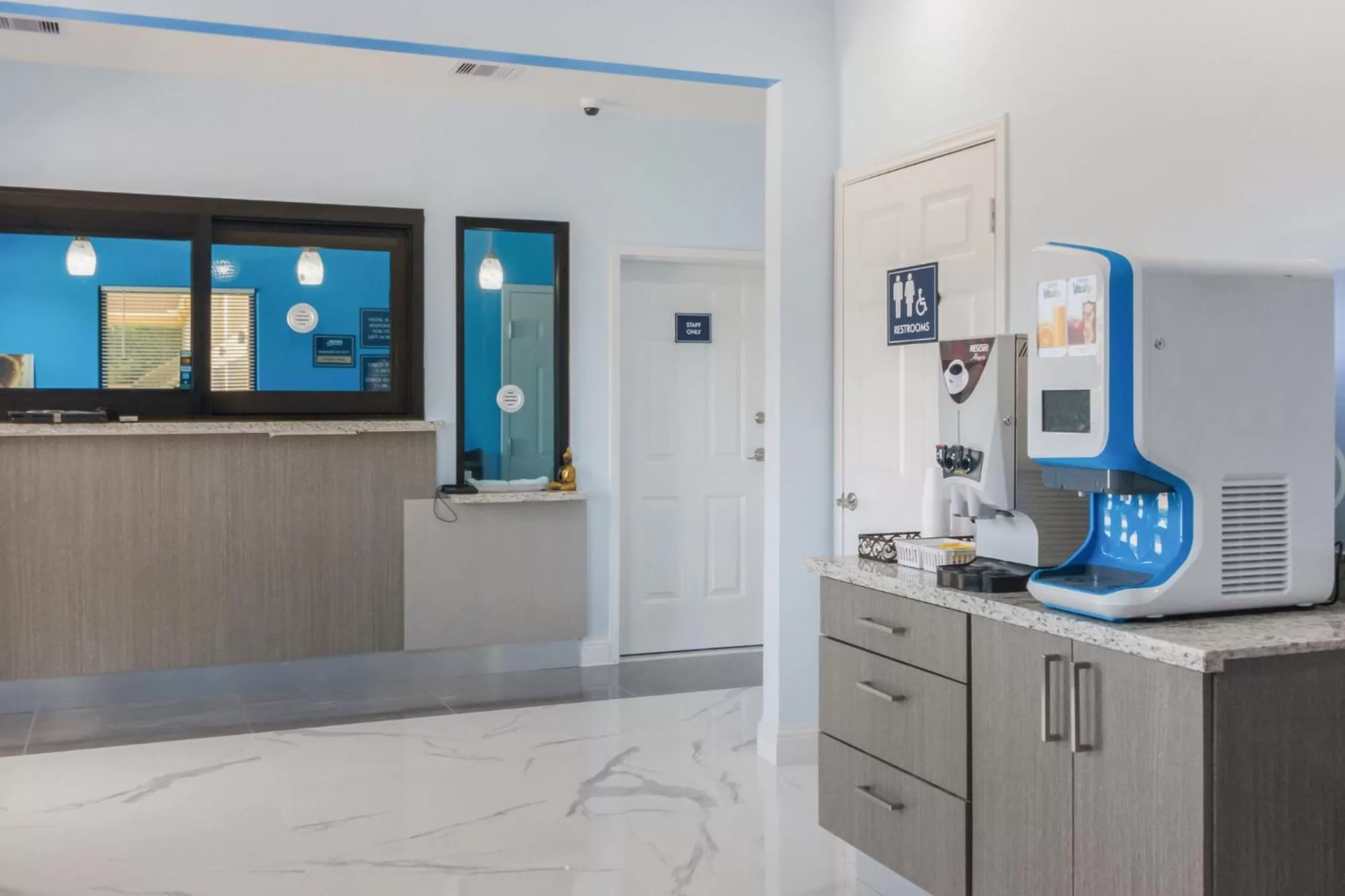 Lobby or reception in Americas Best Value Inn- Aldine Westfield