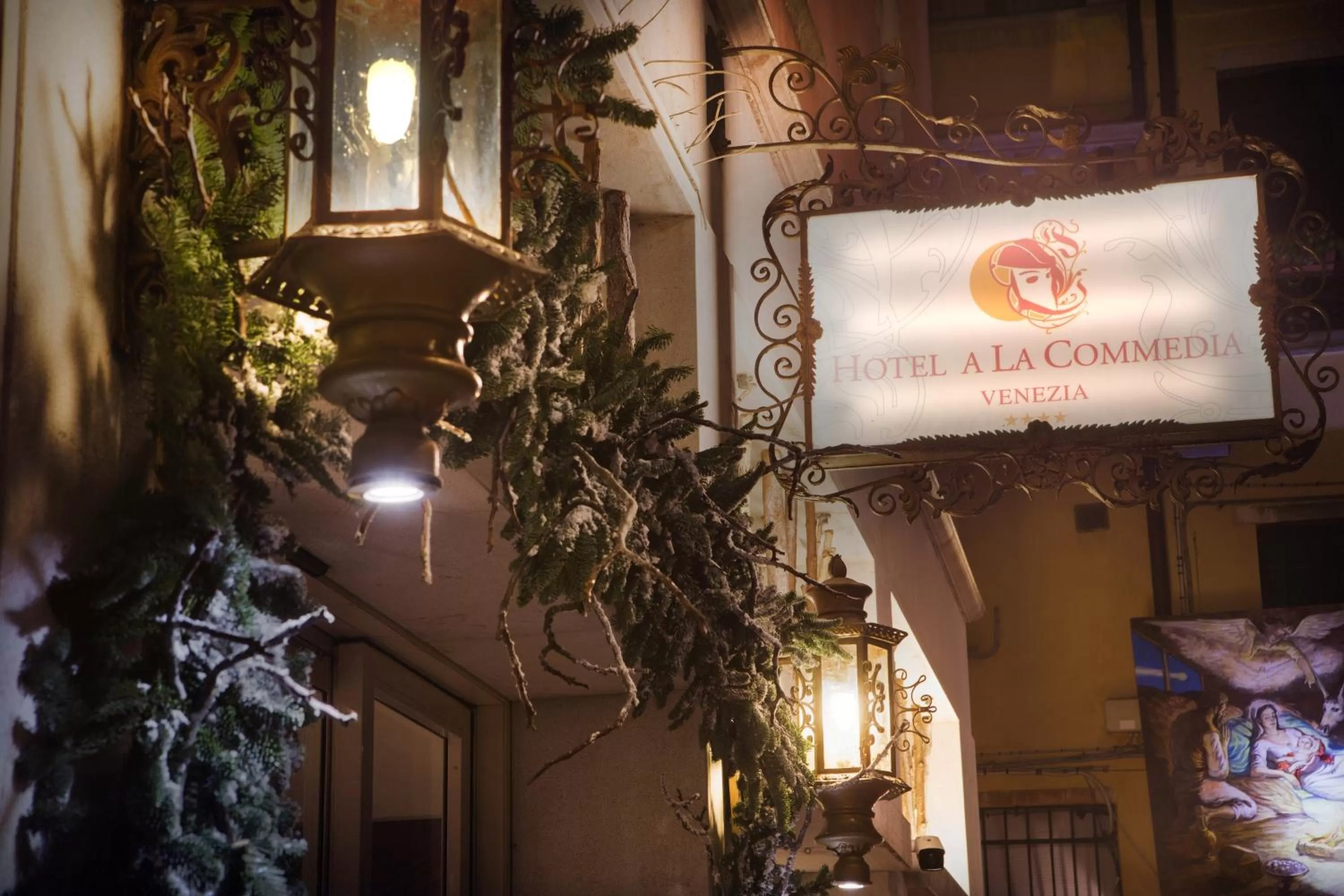 Property building in Hotel A La Commedia