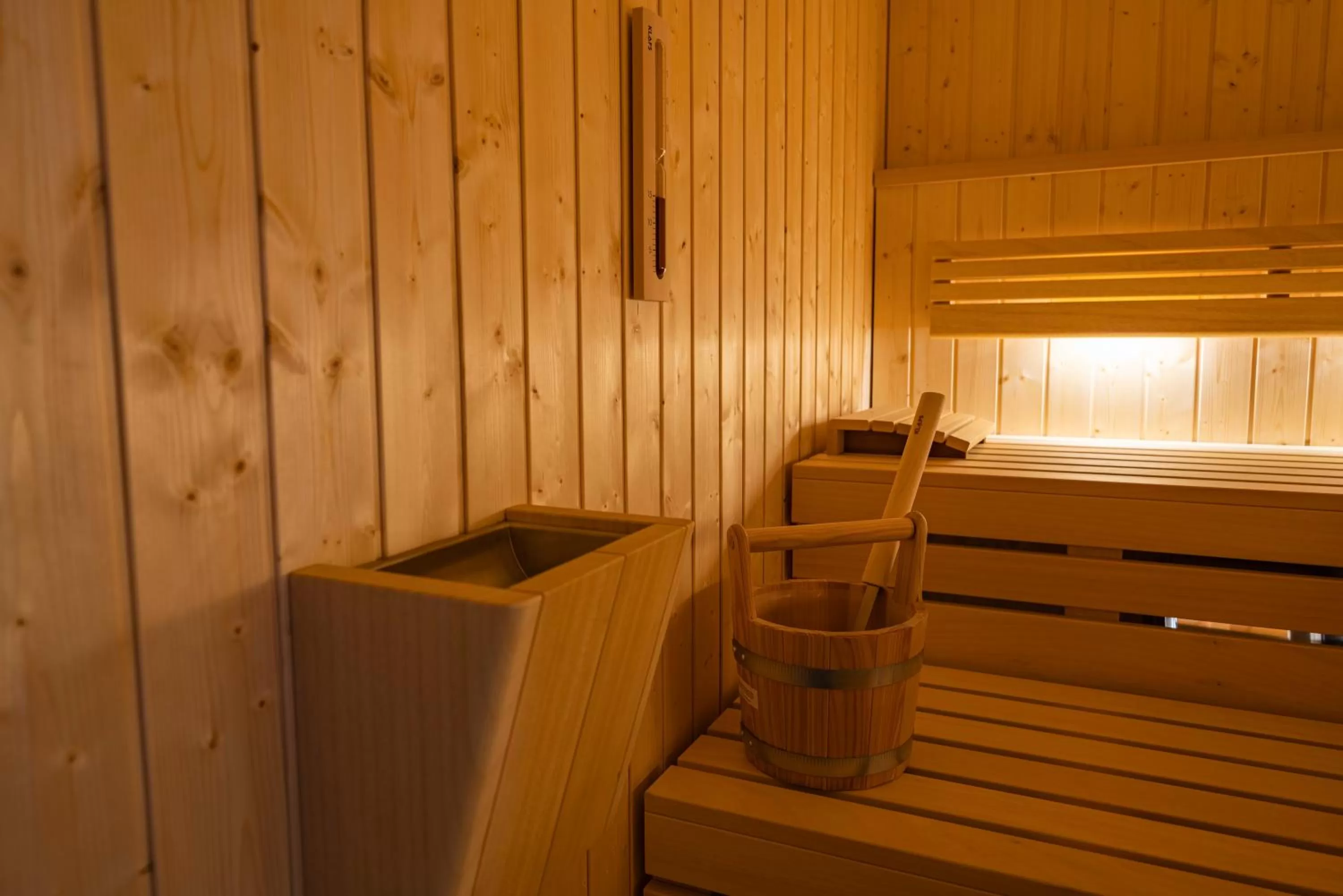 Sauna in Waldhotel Riesebusch