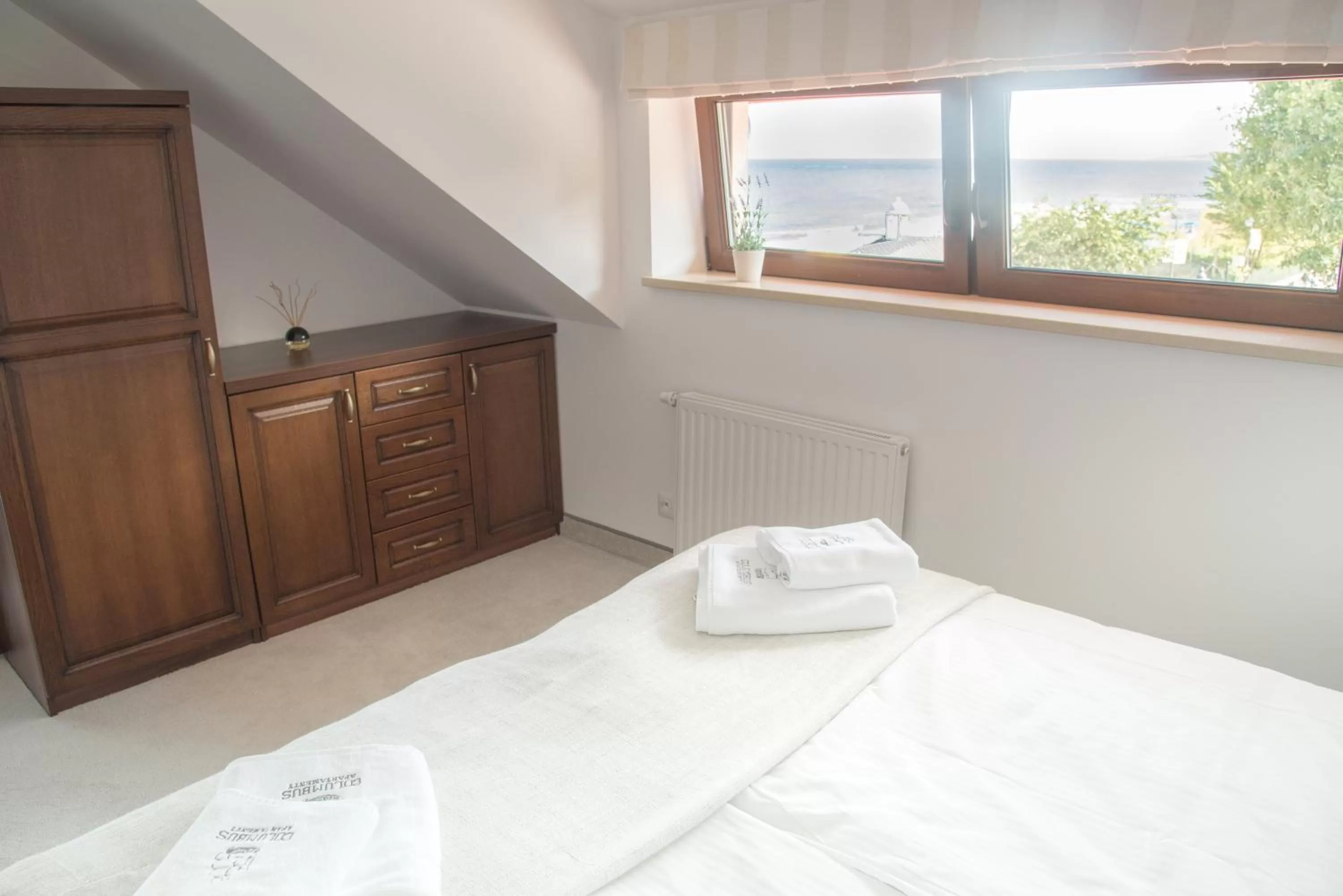 Bed in COLUMBUS Apartamenty Ustka - Limanowskiego 1